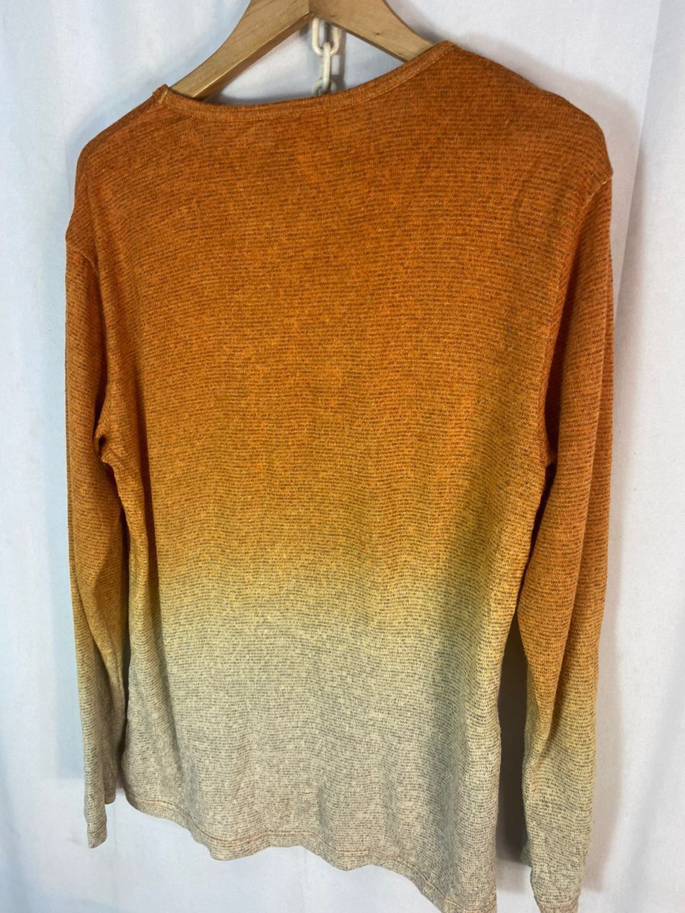 Japanese Brand Tkmixpice multicolor vneck long sleeve shirt Size US L / EU 52-54 / 3 - 7 Thumbnail