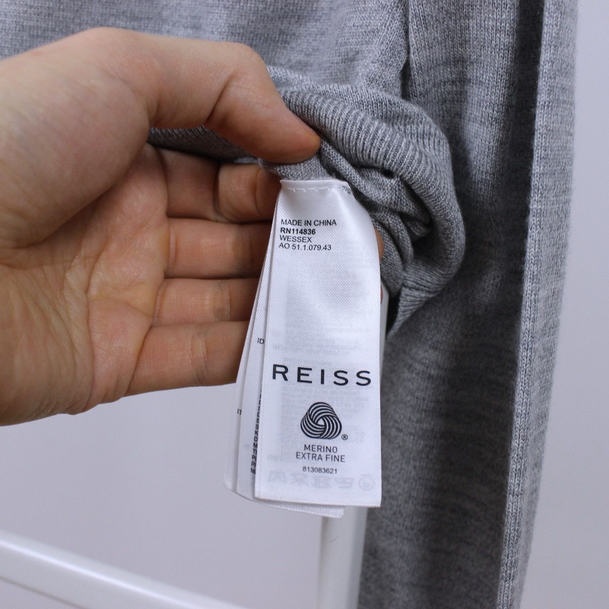Reiss Reiss Wool Sweater Jumper Size US L / EU 52-54 / 3 - 6 Thumbnail