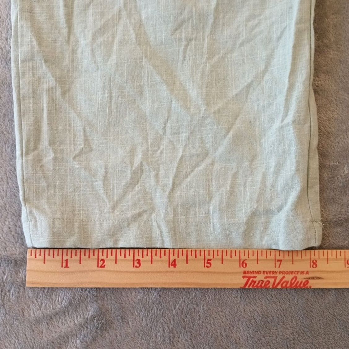 Vintage Coofandy Ankle Pants Womens LD Green Lightweight Drawstring Pockets 32x28 New Size 36" / US 14 / IT 50 - 5 Thumbnail