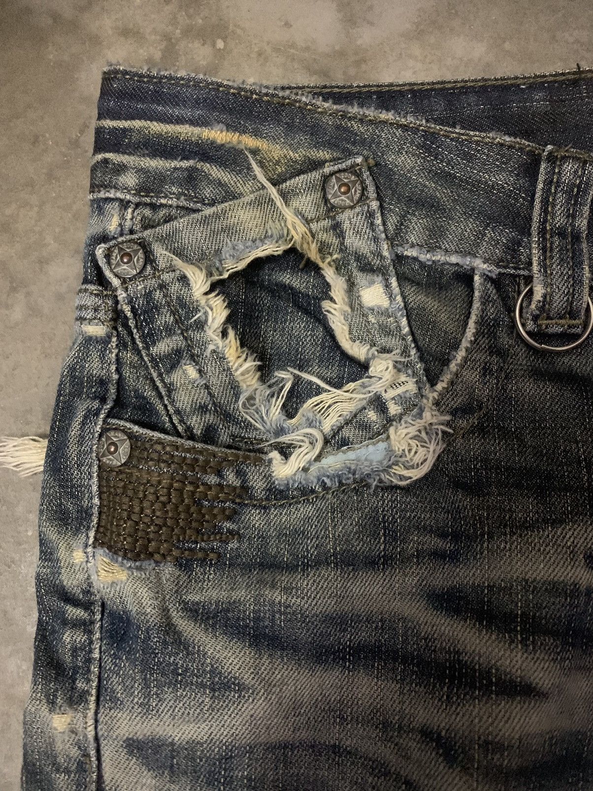 Dsquared2 Dsquared2 Flare Crazy Design Denim Jeans Size US 32 / EU 48 - 5 Thumbnail