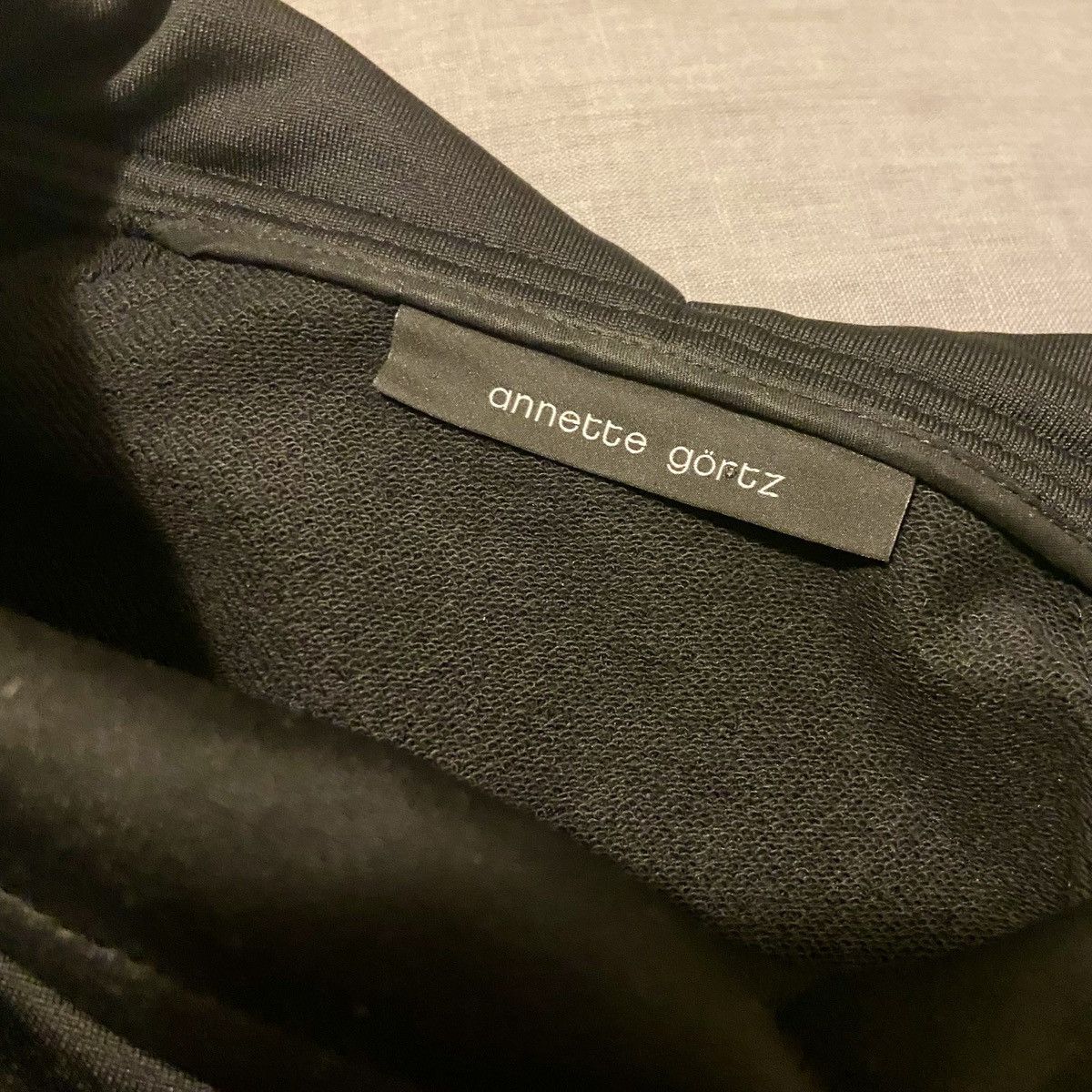 Annette Gortz Black Oversized Sweatshirt Size S / US 4 / IT 40 - 3 Thumbnail