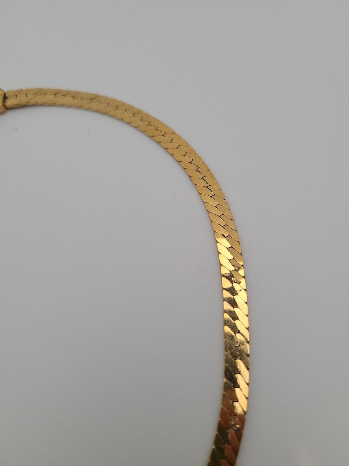 Givenchy Vintage Givenchy GoldTone Necklace W Crystal Accents 16.5 In Size ONE SIZE - 4 Thumbnail