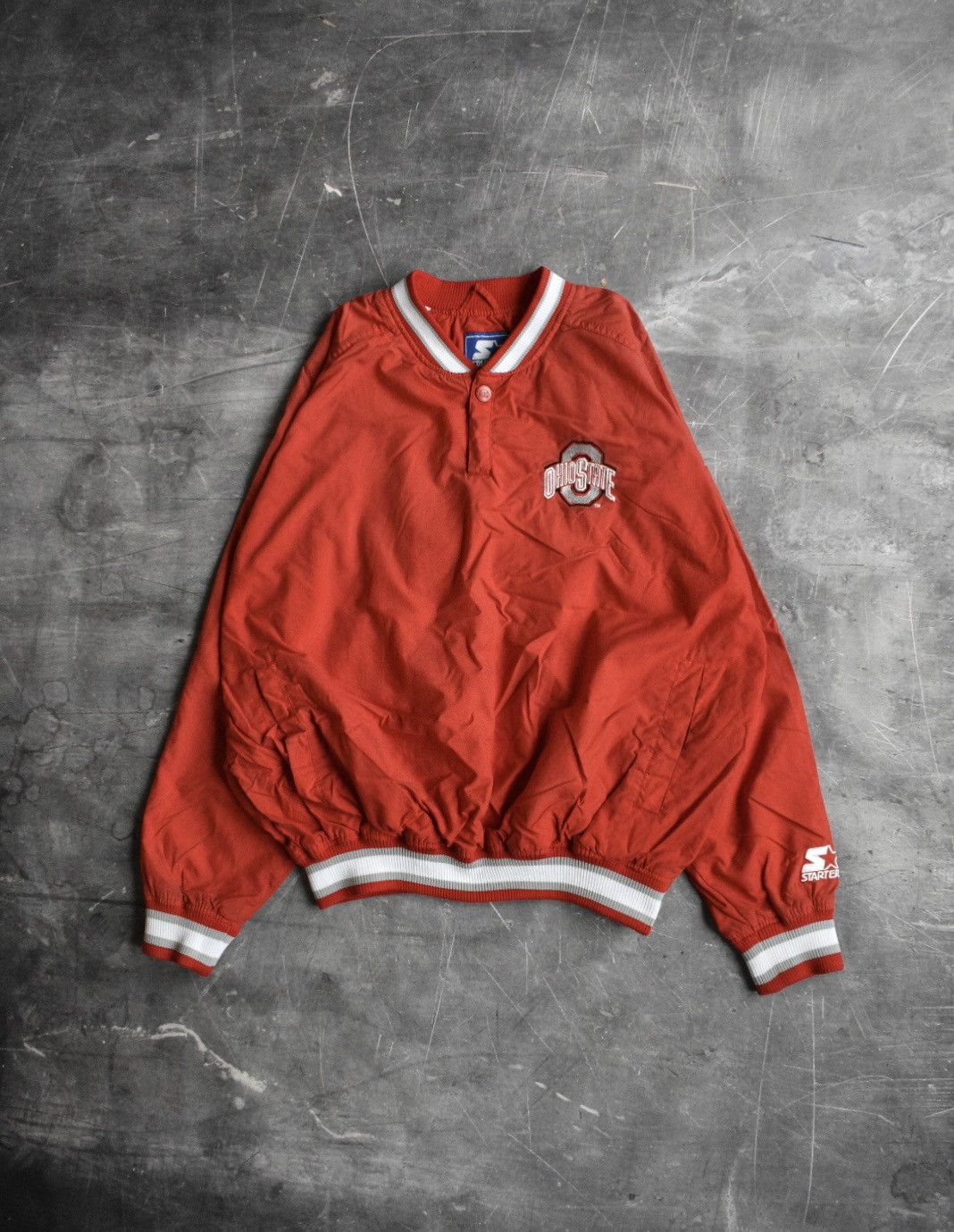 Vintage Vintage 90s Starter Ohio State University Pullover (L) Size US L / EU 52-54 / 3 - 1 Thumbnail