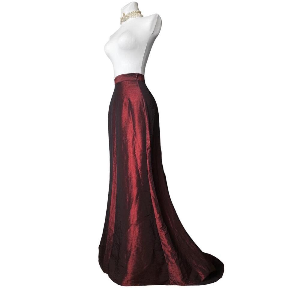 Vintage Archive Dark fashion Avant - garde Gothic maxi skirt Size 25" / US 0 / IT 36 - 3 Thumbnail