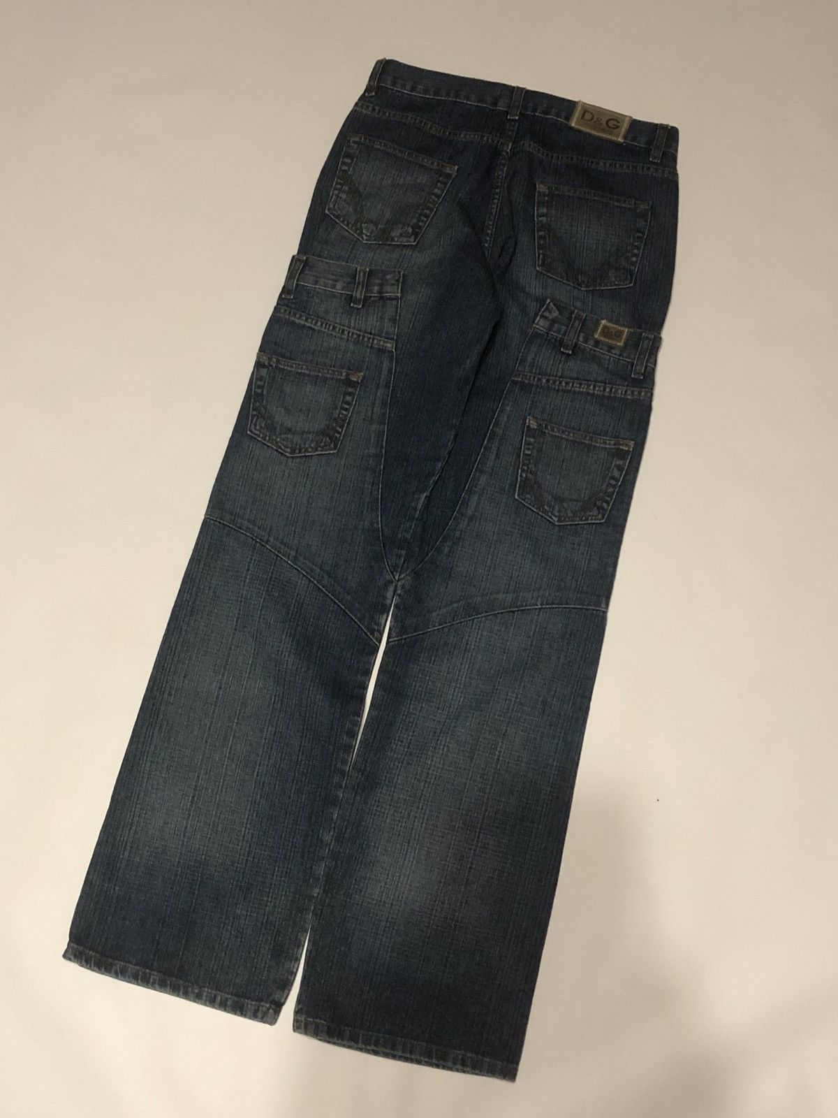 Dolce & Gabbana Vintage Dolce & Gabbana multi pocket jeans Size US 31 - 2 Thumbnail