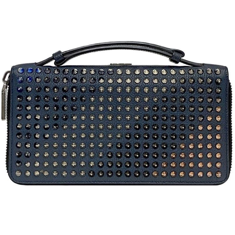 Christian Louboutin CHRISTIAN LOUBOUTIN Blue Leather Size ONE SIZE - 1 Thumbnail