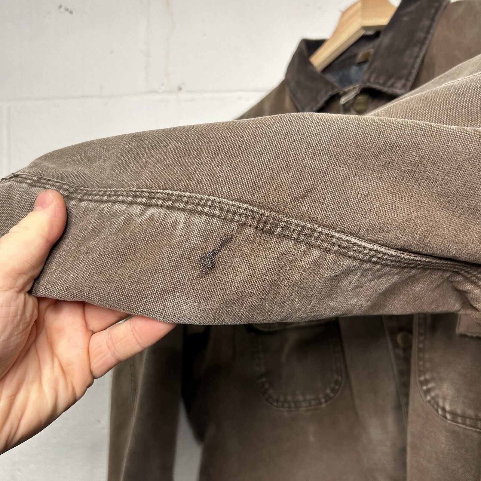 Carhartt Vintage Carhartt Blanket-Lined Chore Coat “Chestnut” C02 CHT Size US XL / EU 56 / 4 - 11 Thumbnail