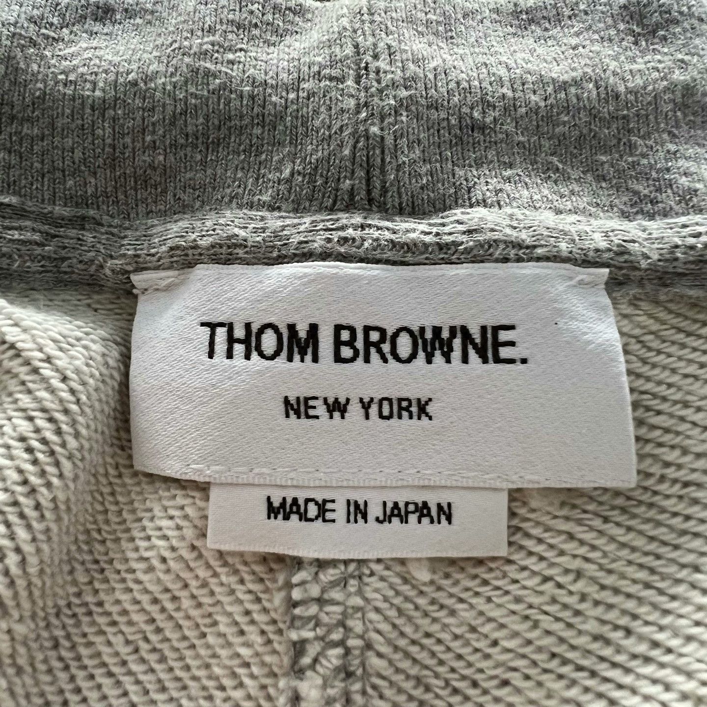 Thom Browne Thom Browne TB Light Gray Four-Stripe Sweatpants Size US 26 / EU 42 - 3 Thumbnail