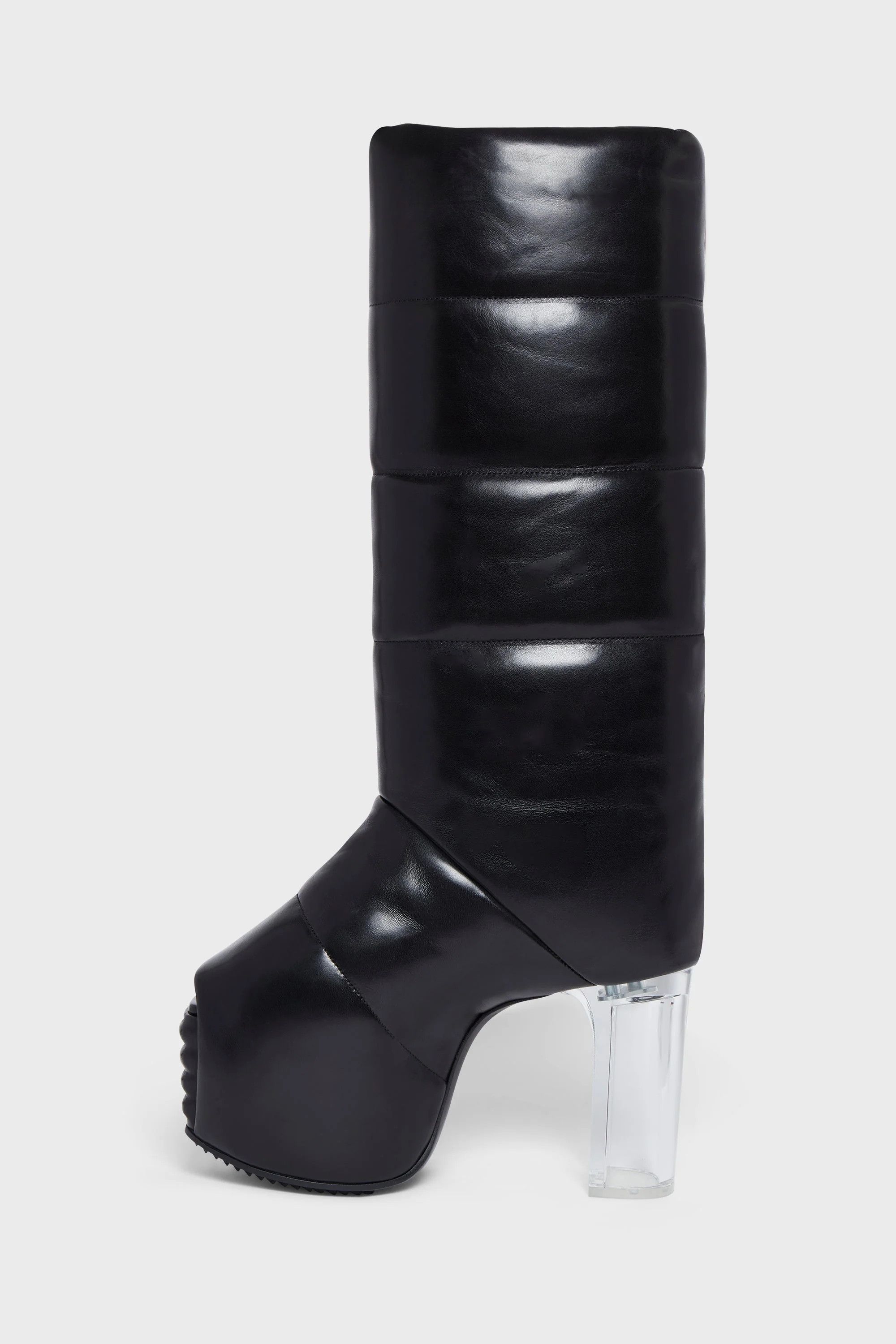 Rick Owens o1y0126 Boots in Black Size US 7 / IT 37 - 2 Thumbnail