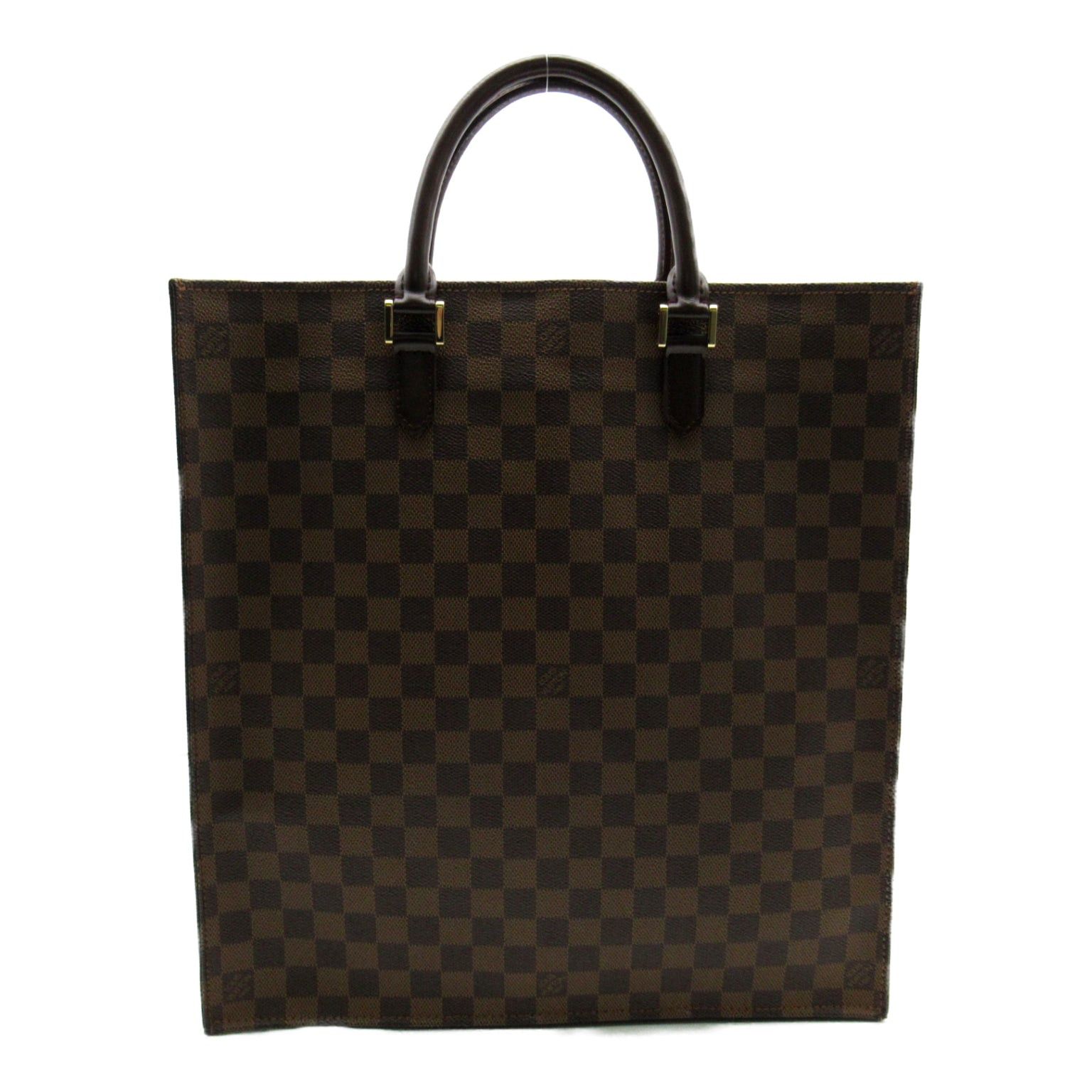 Louis Vuitton Louis Vuitton Sack Plastic Tote Bag Handbag Coated Canvas Damier Brown Ebene Size ONE SIZE - 1 Thumbnail