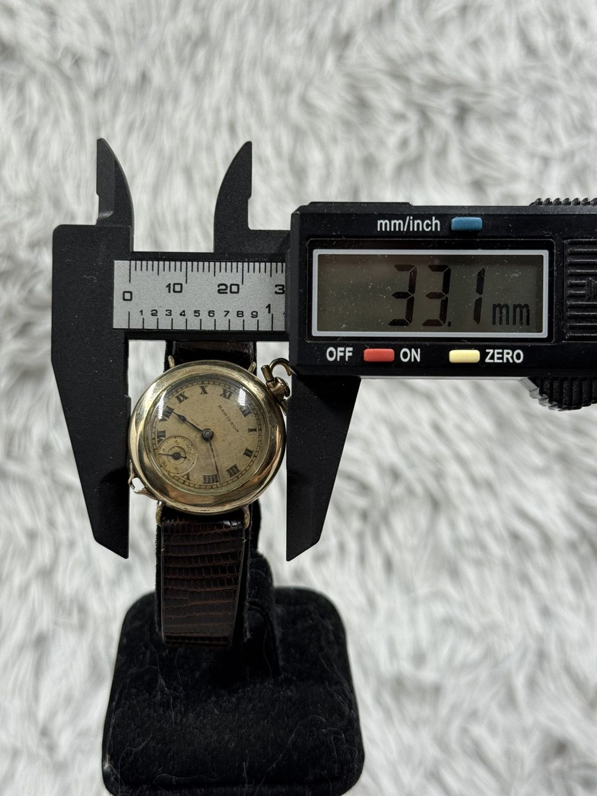 Vintage Vintage Apapt HAMILTON Pocket Watch Swiss Manual Watch Size ONE SIZE - 8 Thumbnail