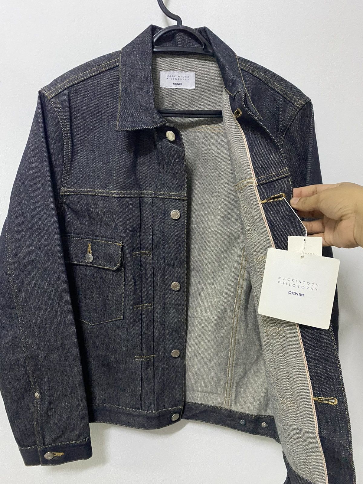 Mackintosh Type 2 Mackintosh Philosophy denim selvedge jacket Size US M / EU 48-50 / 2 - 10 Thumbnail