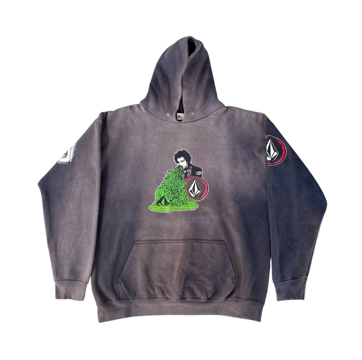 Volcom VINTAGE 90S VOLCOM SID VICIOUS TRASHED BAGGY CRAZY FADED Size US M / EU 48-50 / 2 - 1 Thumbnail