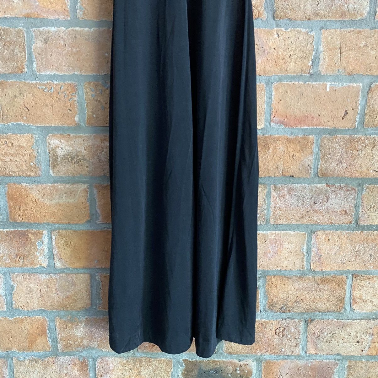 Yohji Yamamoto IWISH Black Collared Midi Shirt Dress Size S / US 4 / IT 40 - 9 Thumbnail