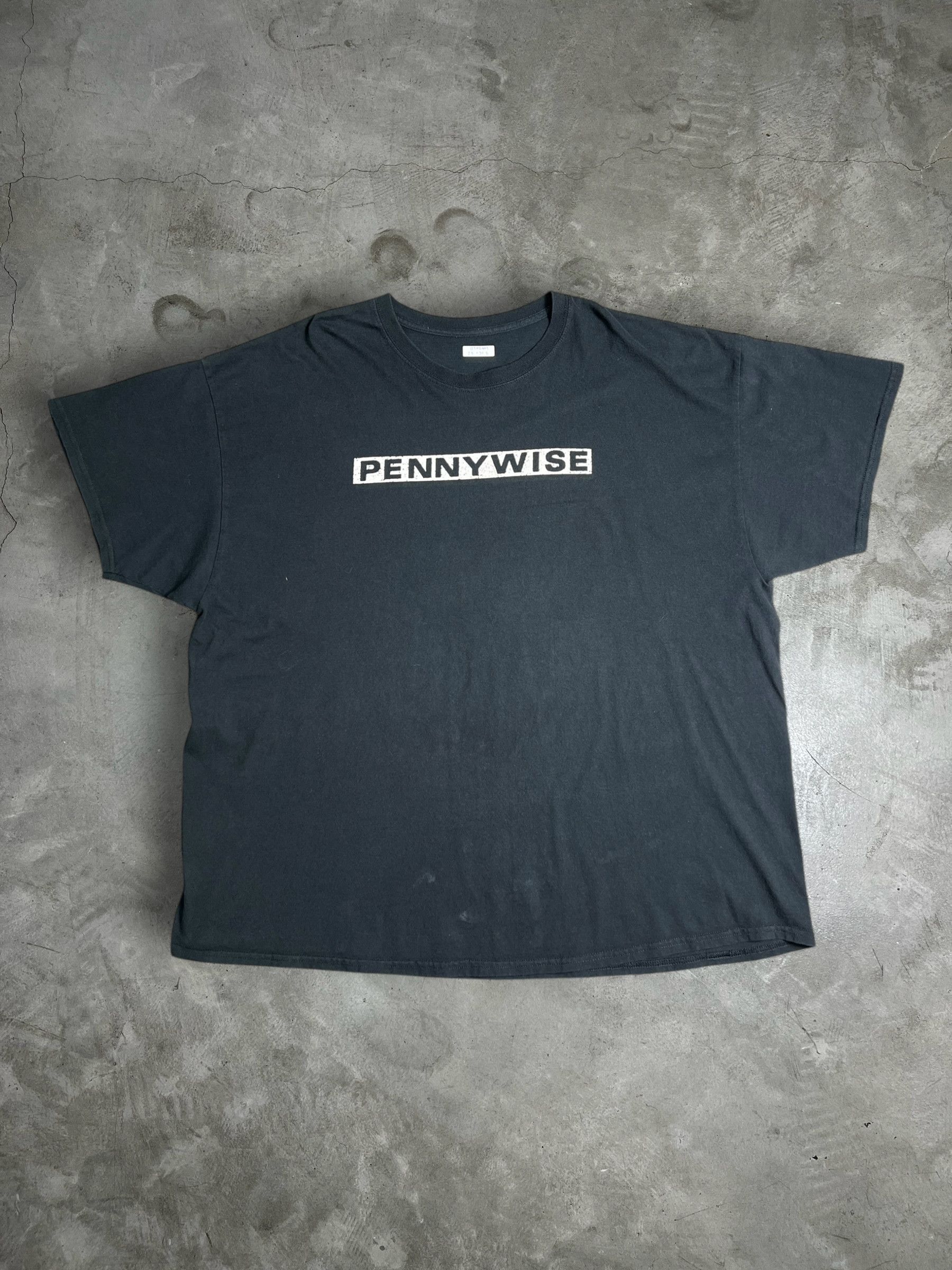 Band Tees Pennywise Epitaph Record Logo Punk Rock Band Tee GTME441 Size US XXL / EU 58 / 5 - 1 Thumbnail
