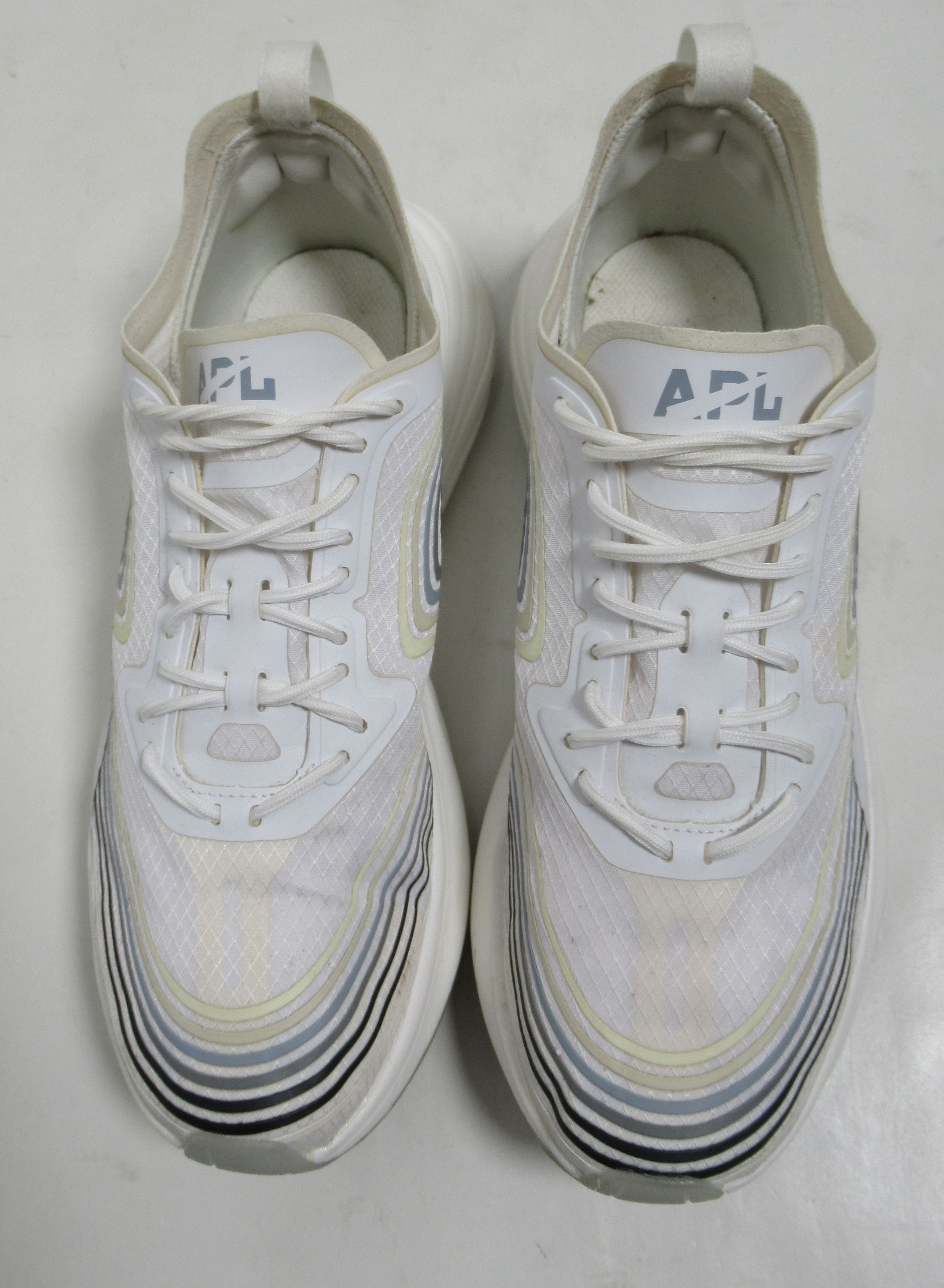 Athletic Propulsion Labs APL Women's Streamline Shoes White / Frozen Grey / Parchmen Size US 8 / IT 38 - 2 Thumbnail