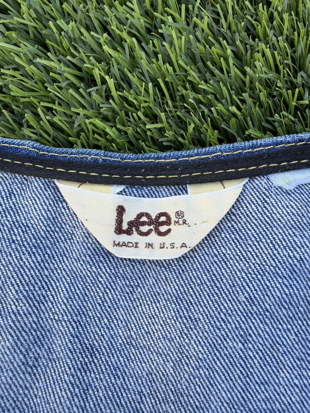 Lee True vintage 70s made in USA Lee denim vest size M Size US M / EU 48-50 / 2 - 5 Thumbnail