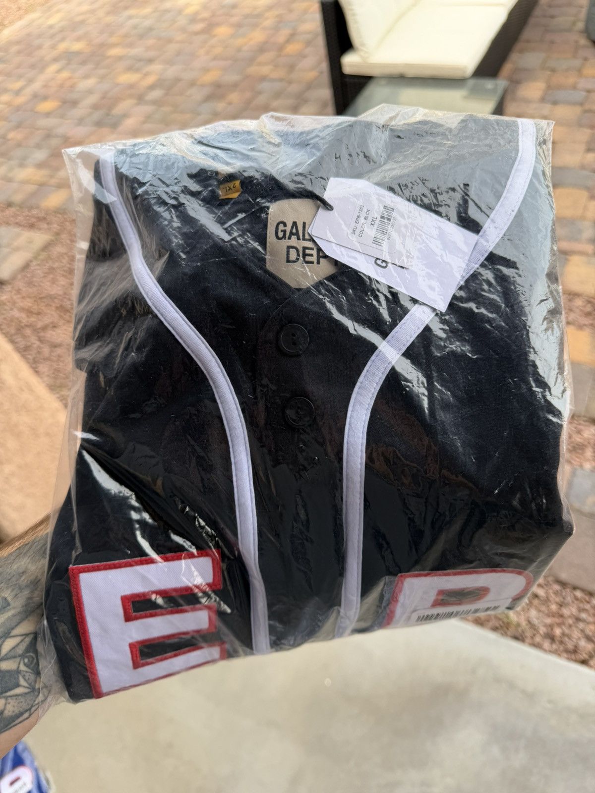 Gallery Dept. Gallery Dept. Echo Park Baseball Jersey – Black XXL NWT Size US XXL / EU 58 / 5 - 8 Thumbnail
