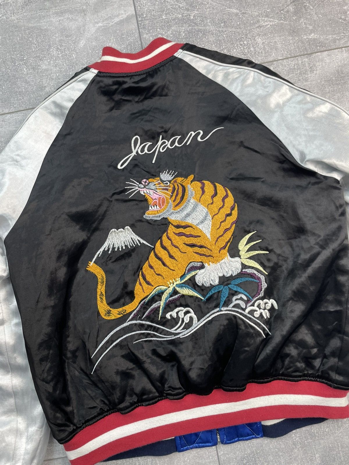 Japanese Brand Vintage Sukajan Souvenir Jacket Eagle Dragon Bomber Size M / US 6-8 / IT 42-44 - 8 Thumbnail