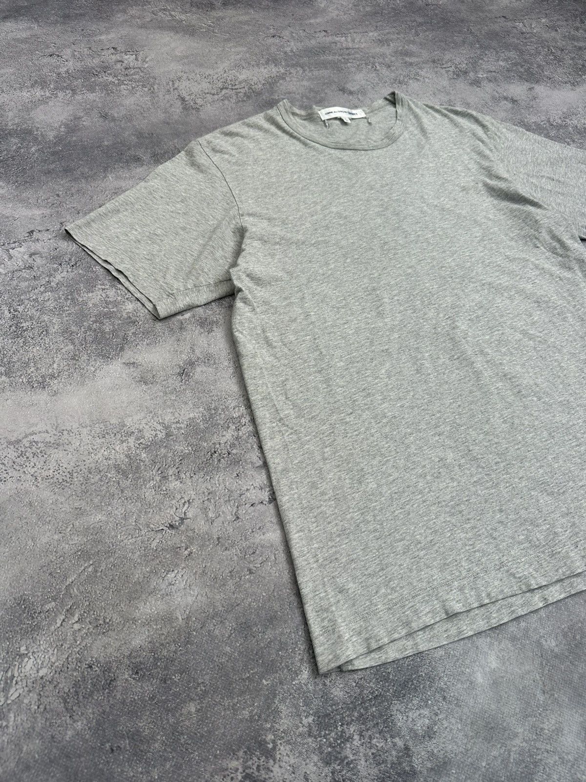 Comme des Garcons SHIRT Comme Des Garçons Shirt Grey T-Shirt Basic Japan Junya Tee Size US L / EU 52-54 / 3 - 5 Thumbnail
