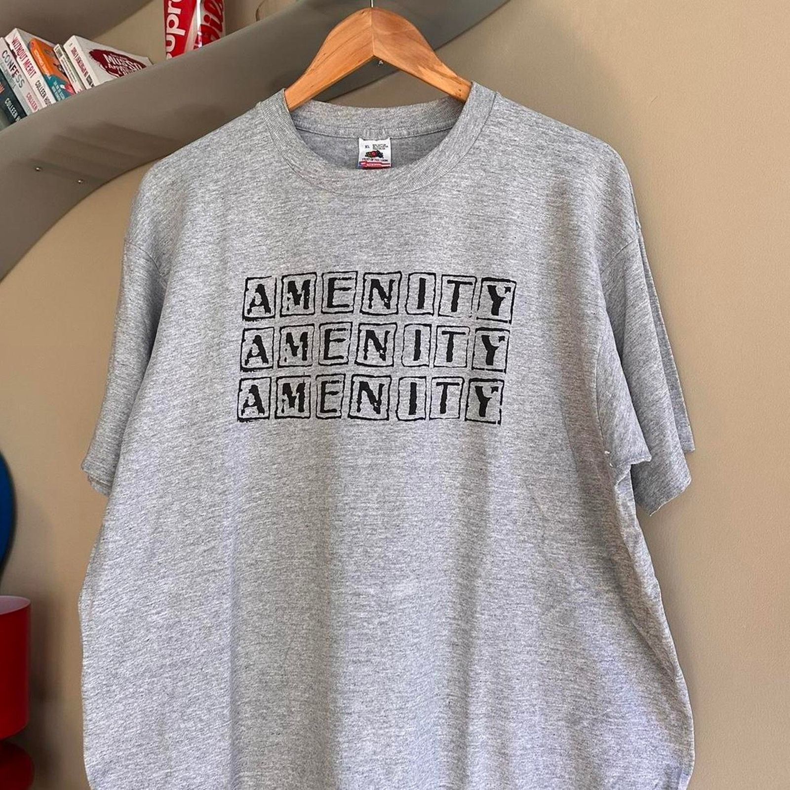 Band Tees × Vintage Vintage Amenity Band Shirt Size US XL / EU 56 / 4 - 2 Thumbnail