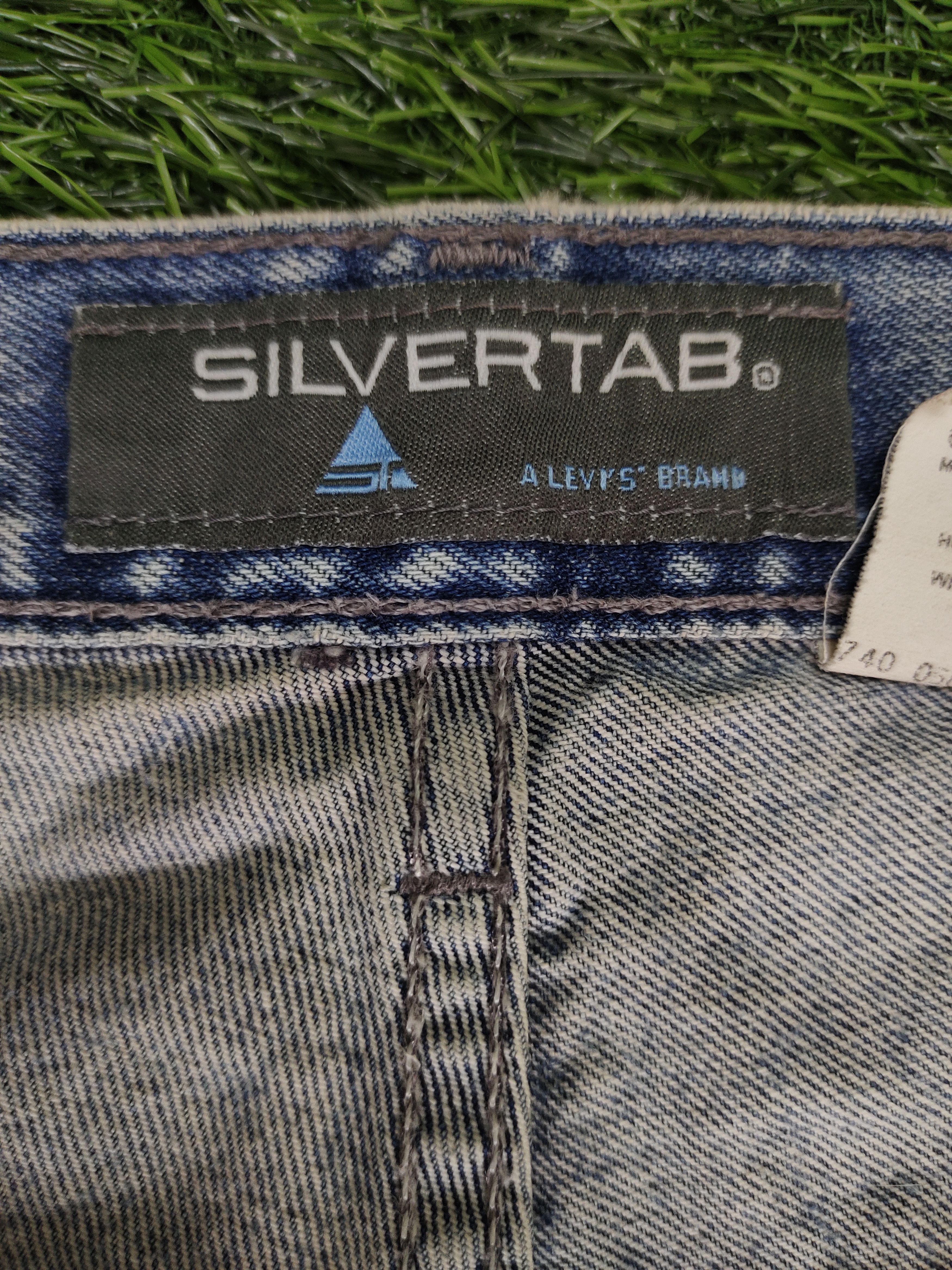 Levi's Vintage Clothing Baggy Jeans 90s Levis Silvertab Wide leg Denim Baggy Fit Size US 33 - 20 Thumbnail