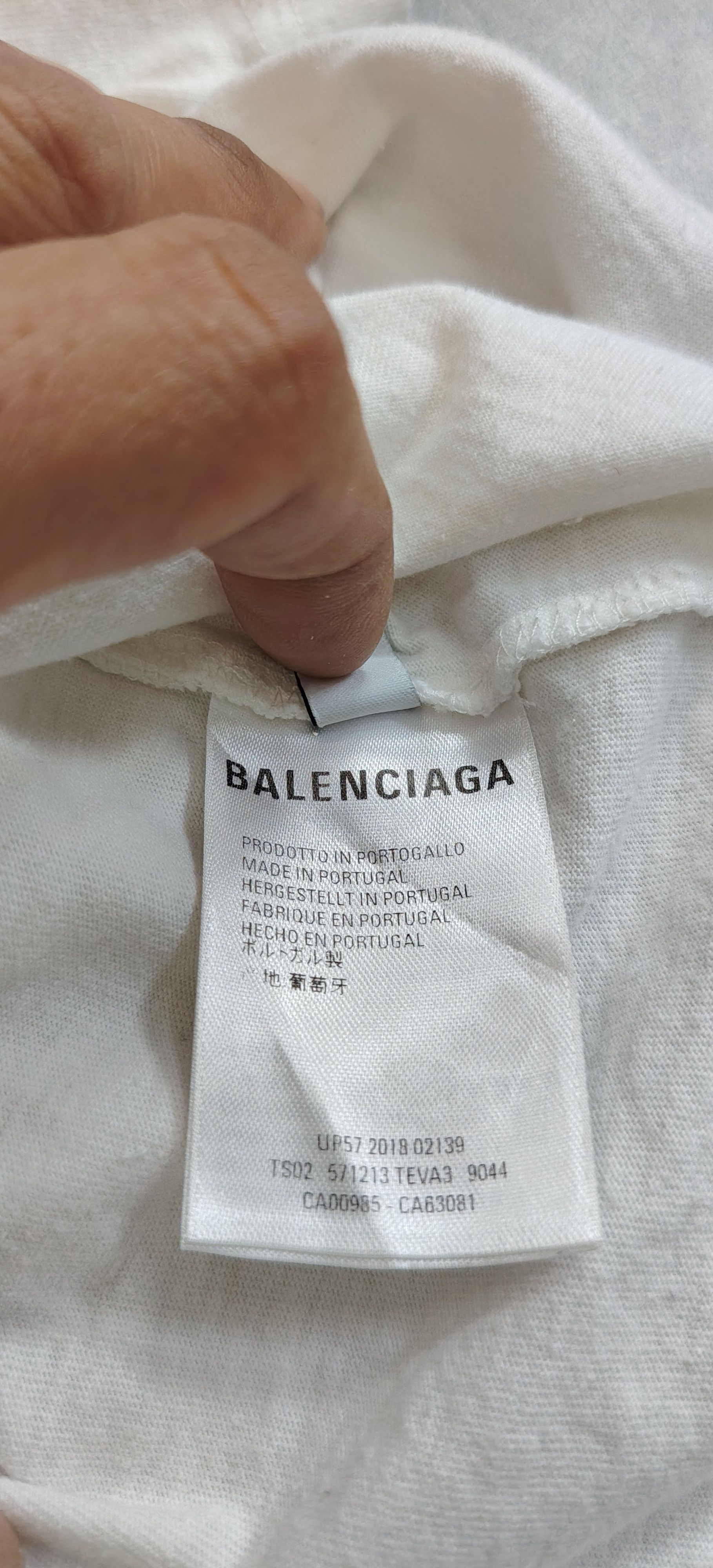 Balenciaga SS18 Balenciaga Fuel Gauge Tee Size XS / US 0-2 / IT 36-38 - 6 Thumbnail