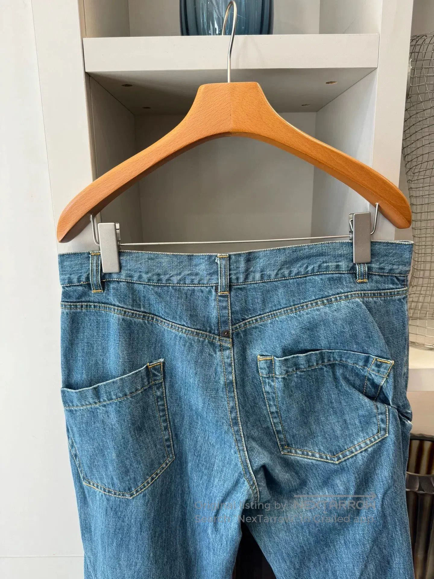 Hussein Chalayan Hussein Chalayan Deconstructed Jeans. Size US 34 / EU 50 - 4 Thumbnail