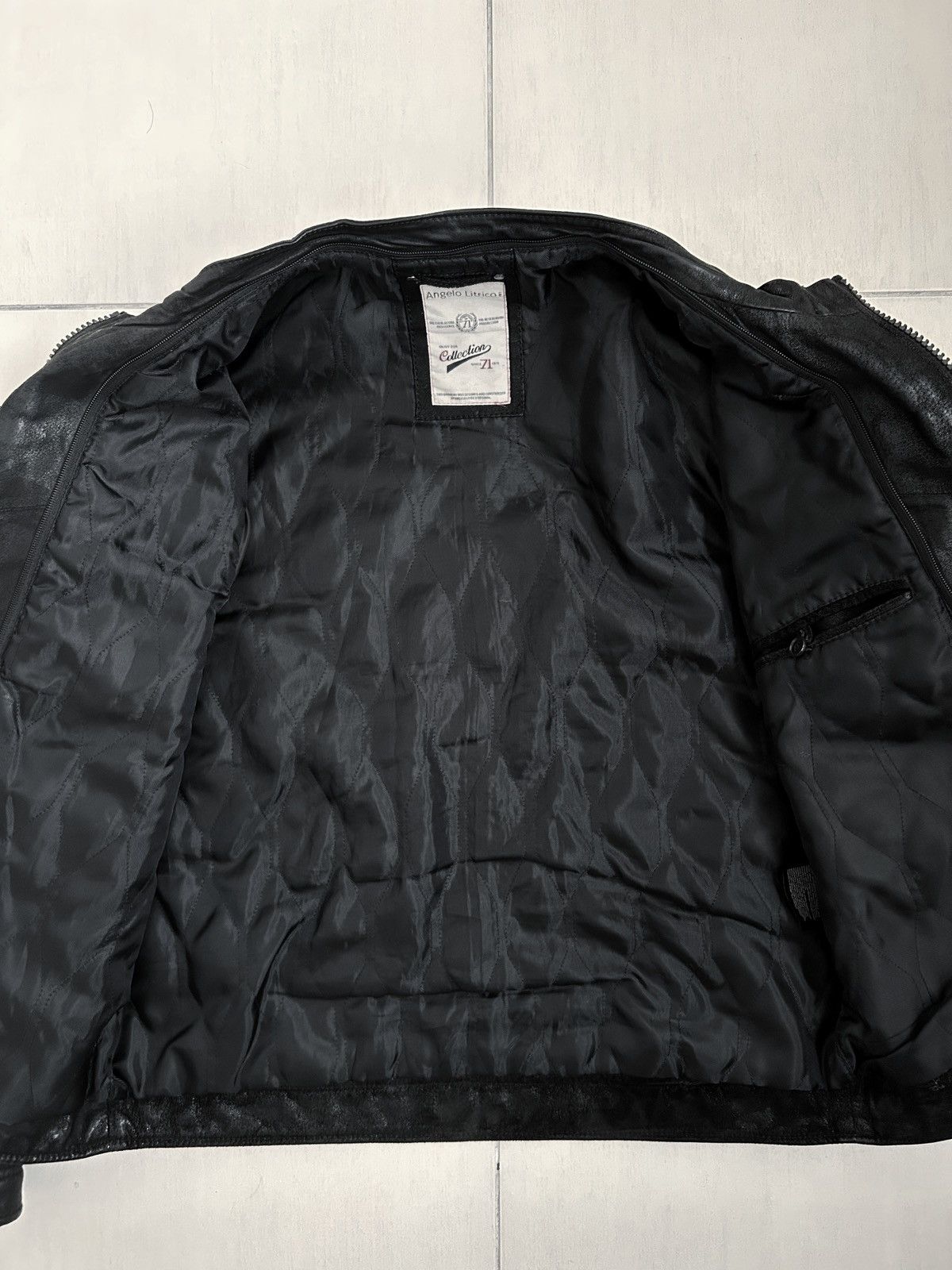 Vintage Avantgarde leather bomber jacket Size US L / EU 52-54 / 3 - 4 Thumbnail