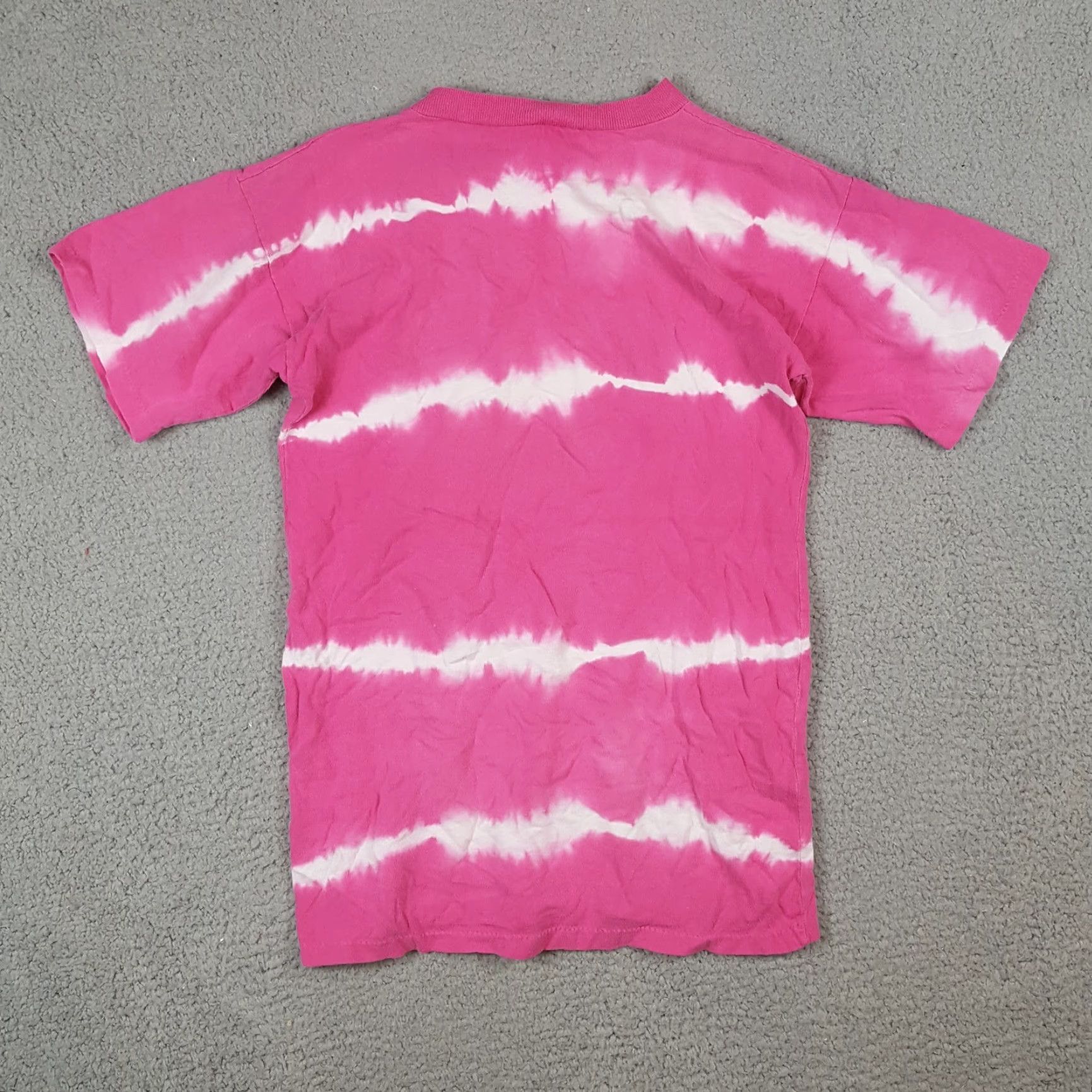 Vintage Vintage 80s Pink Tie-Dye T-Shirt Women's XS Hippie Retro Music Festival Summer Casual Made in USA Size XS / US 0-2 / IT 36-38 - 6 Thumbnail