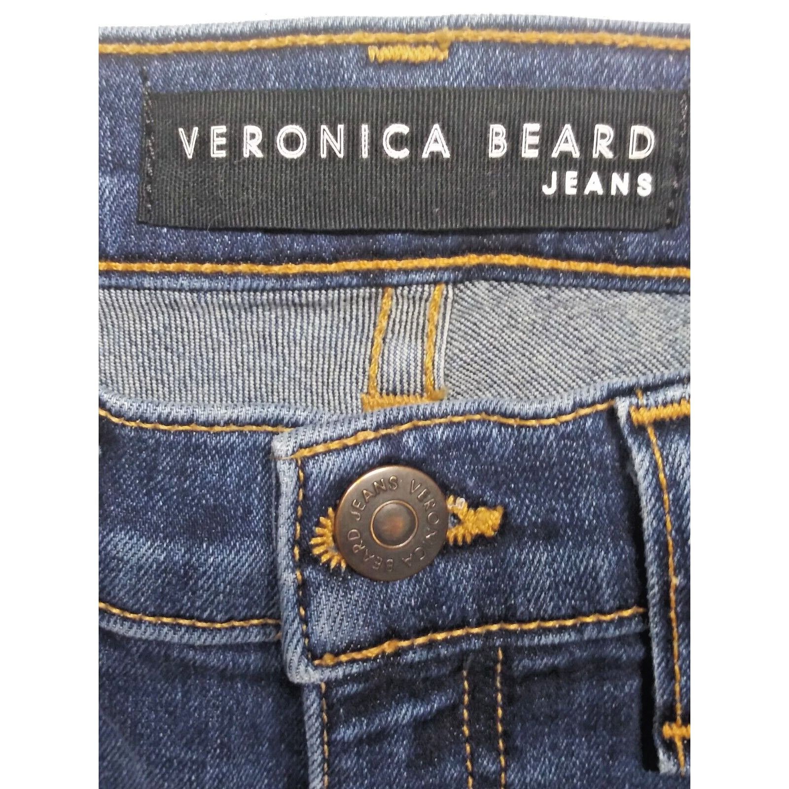 Veronica Beard Veronica Beard Jeans Blue Kate Skinny 10” High Rise Stretch Size 28" / US 6 / IT 42 - 8 Thumbnail