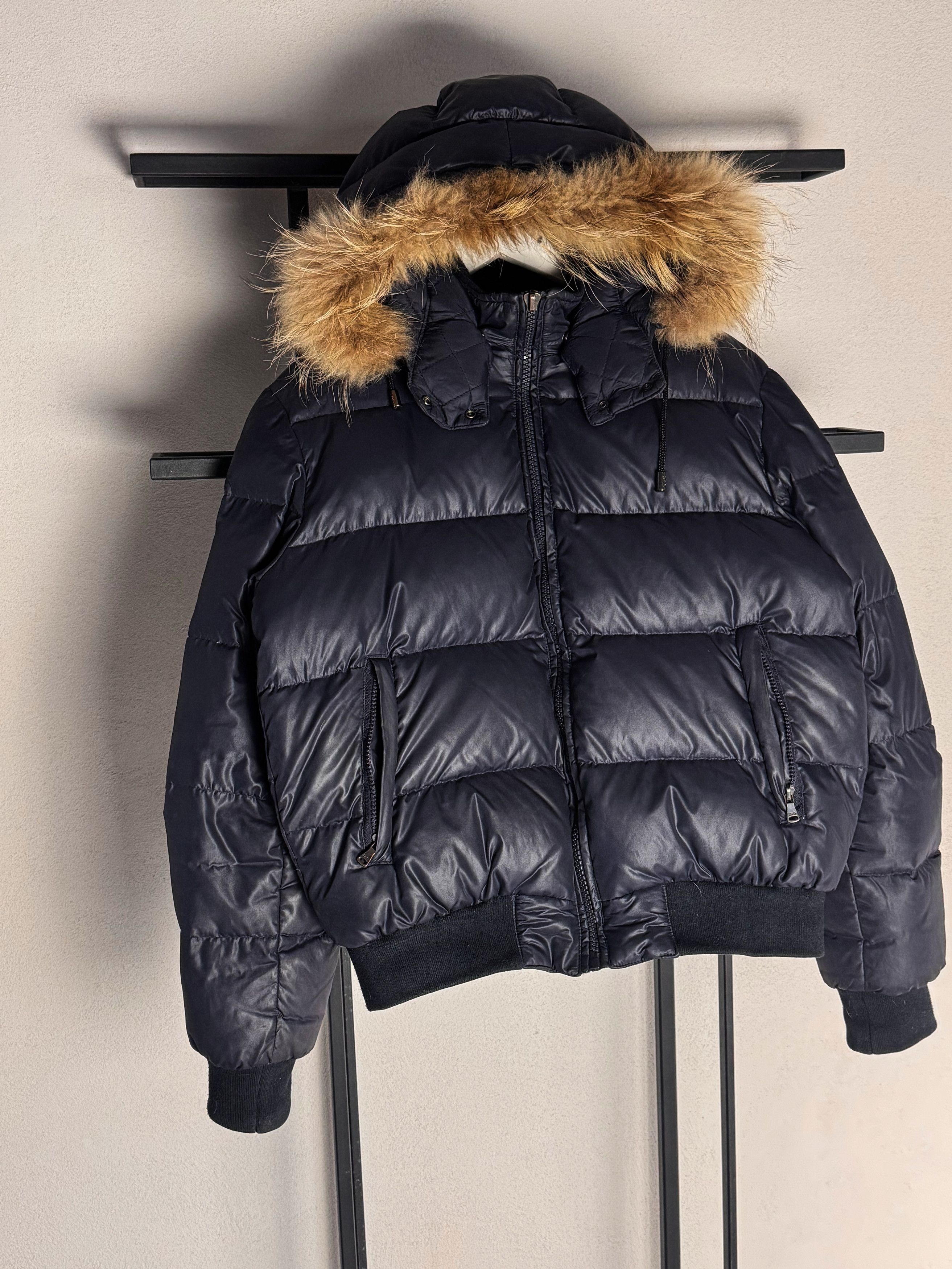 Dolce & Gabbana 00S Dolce Gabbana Archive Puffer Down Jacket Fur Hood Size US M / EU 48-50 / 2 - 3 Thumbnail