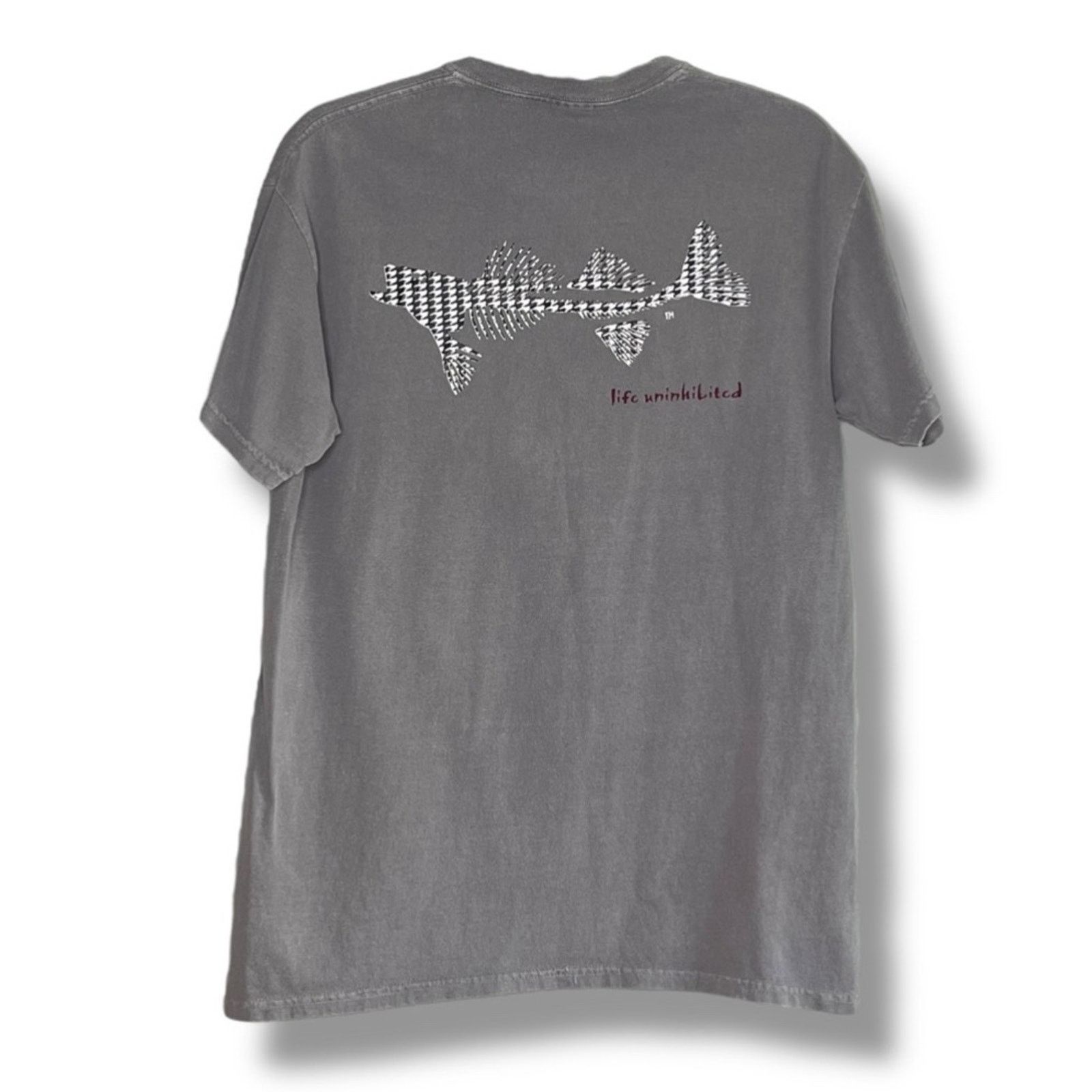 Other Coastal Cotton houndstooth fish skeleton t-shirt Size M / US 6-8 / IT 42-44 - 4 Thumbnail