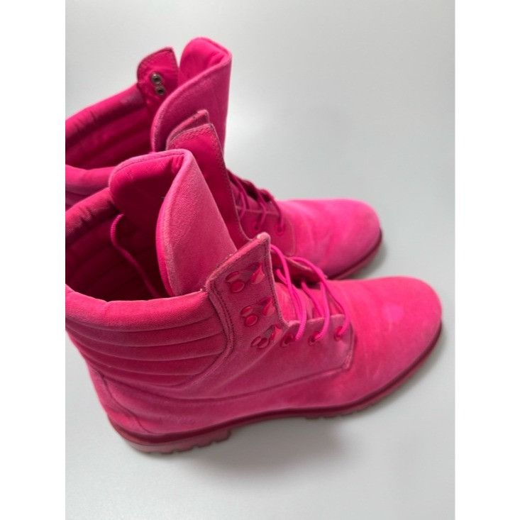 Timberland Jimmy Choo x Timberland Ankle Boots Pink Men’s Size 11 Size US 11 / EU 44 - 3 Thumbnail