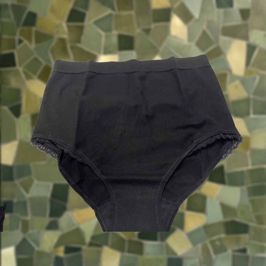 Vintage Seraphine Briefs 5 Pack Size M Black Womens Briefs 5 Pack New Size ONE SIZE - 1 Thumbnail
