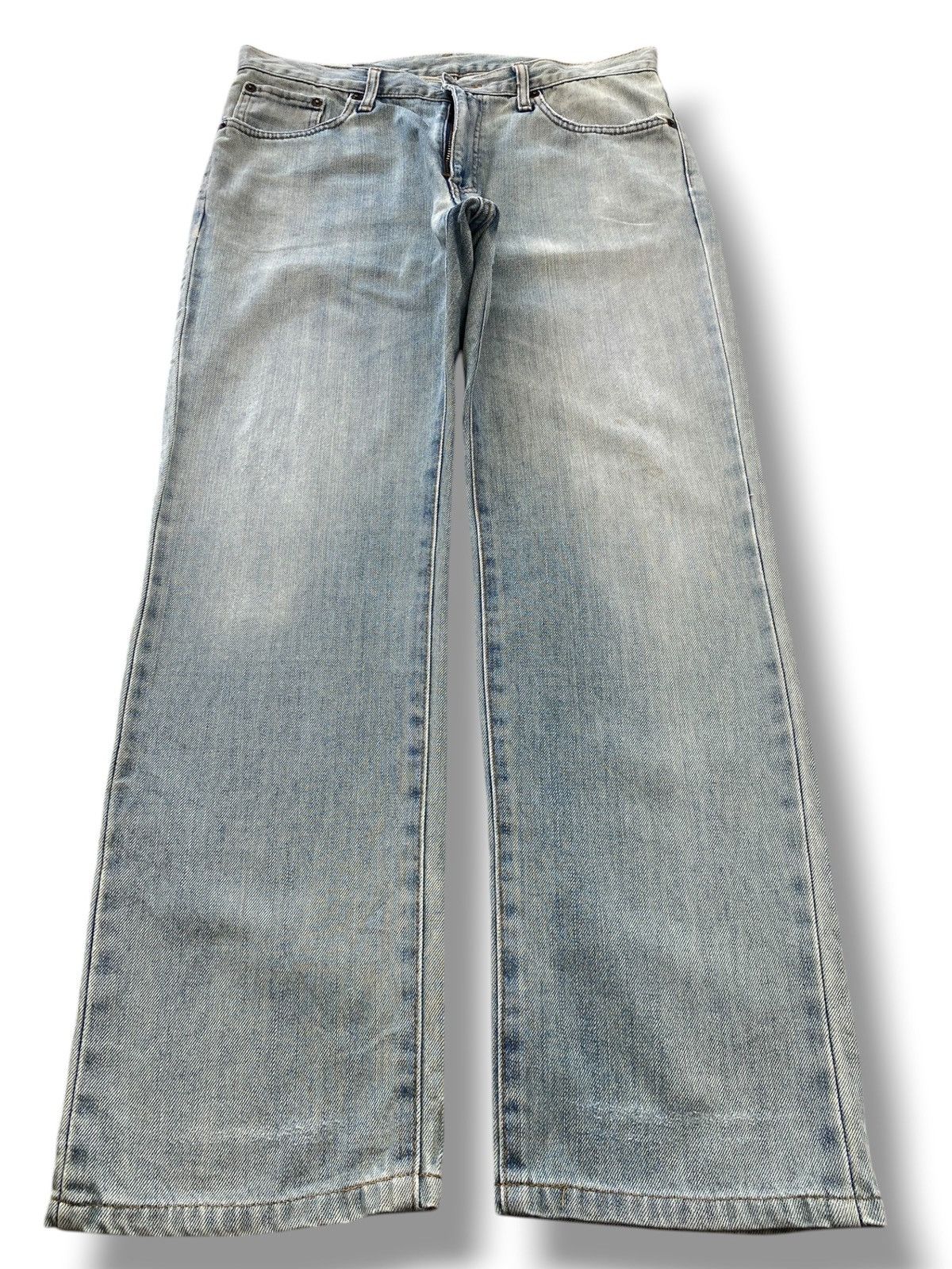 Edwin Edwin Acid Wash Jeans Style Straight Leg Size US 34 / EU 50 - 1 Thumbnail