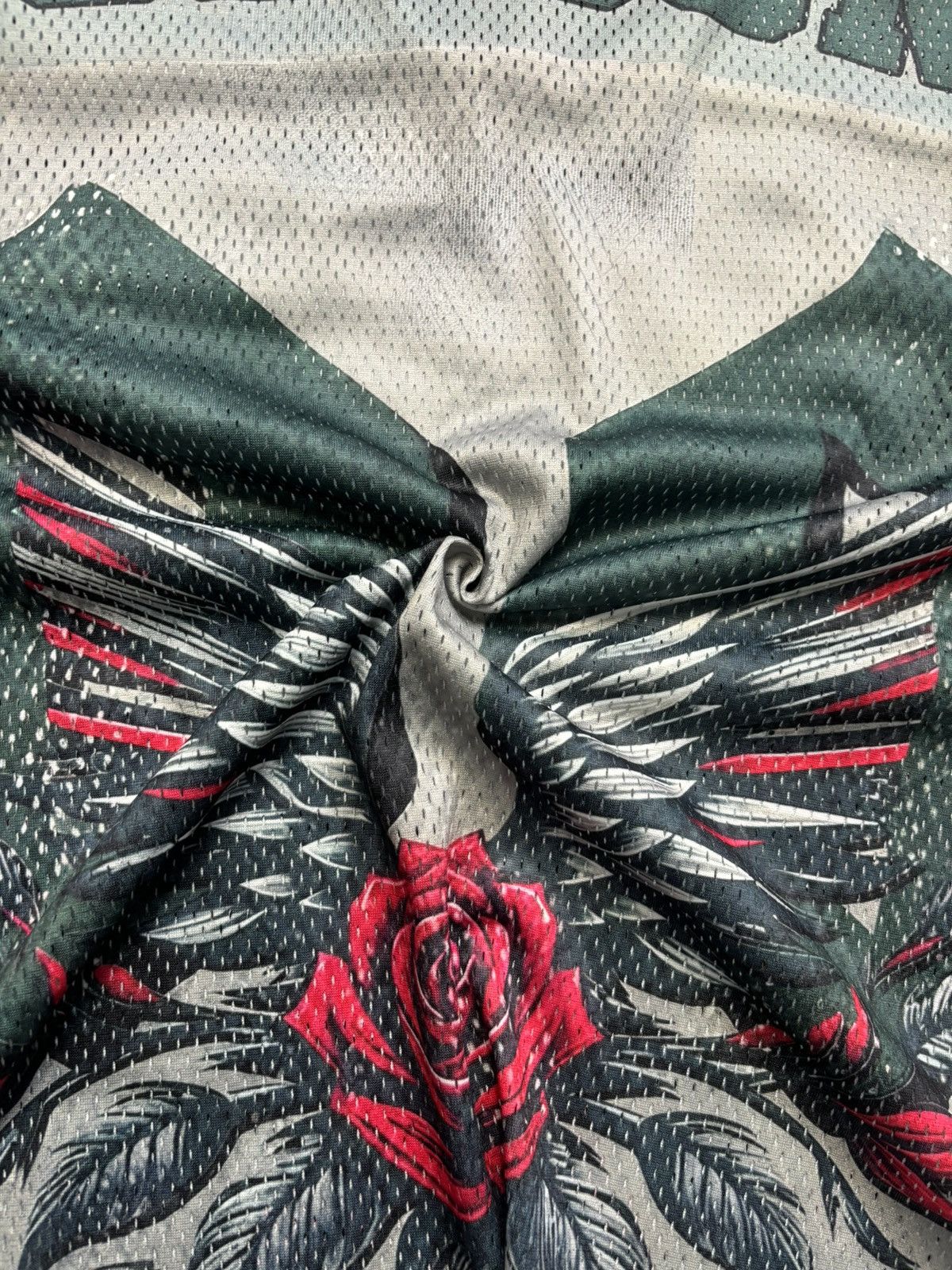 Japanese Brand Vintage style rare angelic roses 00 orison grey black jersey Size US M / EU 48-50 / 2 - 19 Thumbnail