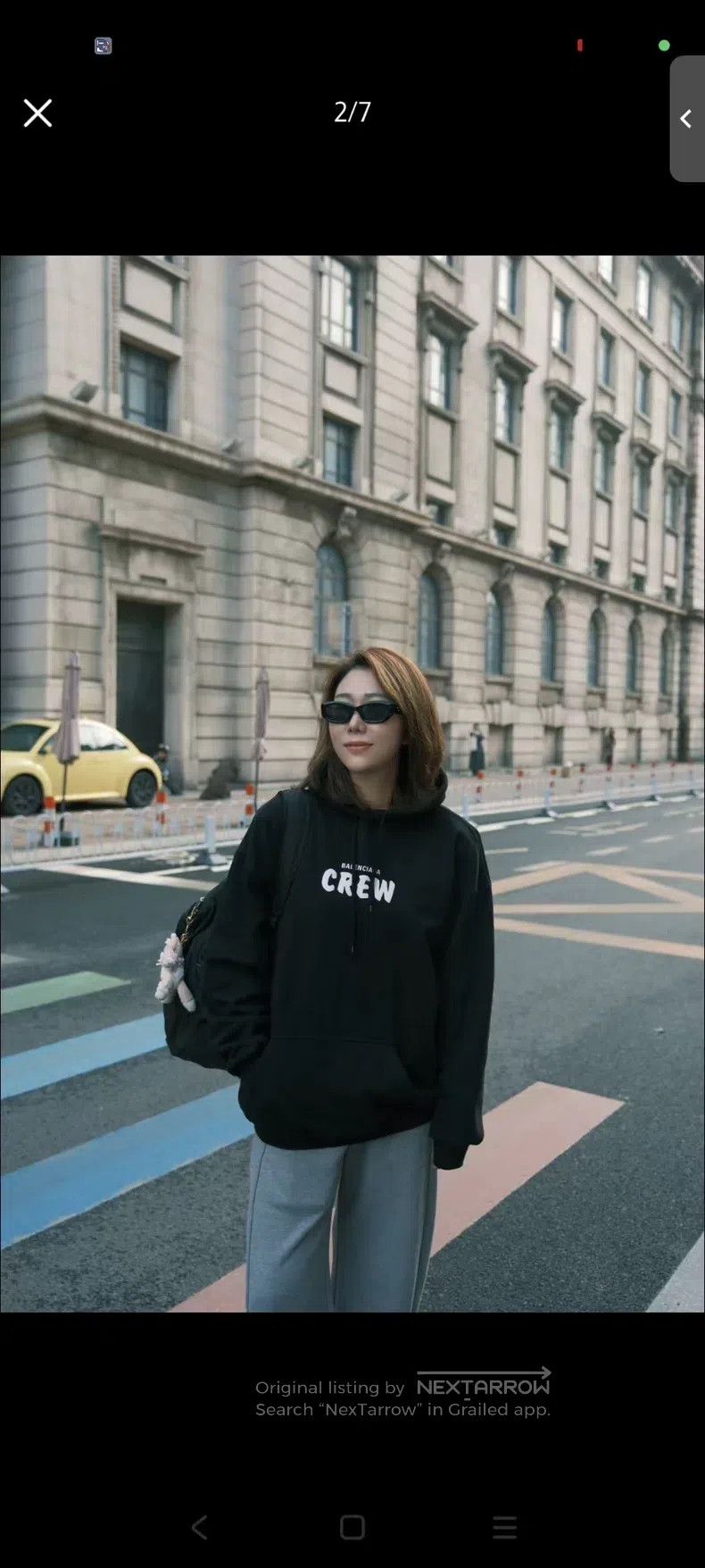 Balenciaga Balenciaga Solid Color Logo Printed Pullover Hoodie Size US M / EU 48-50 / 2 - 7 Thumbnail