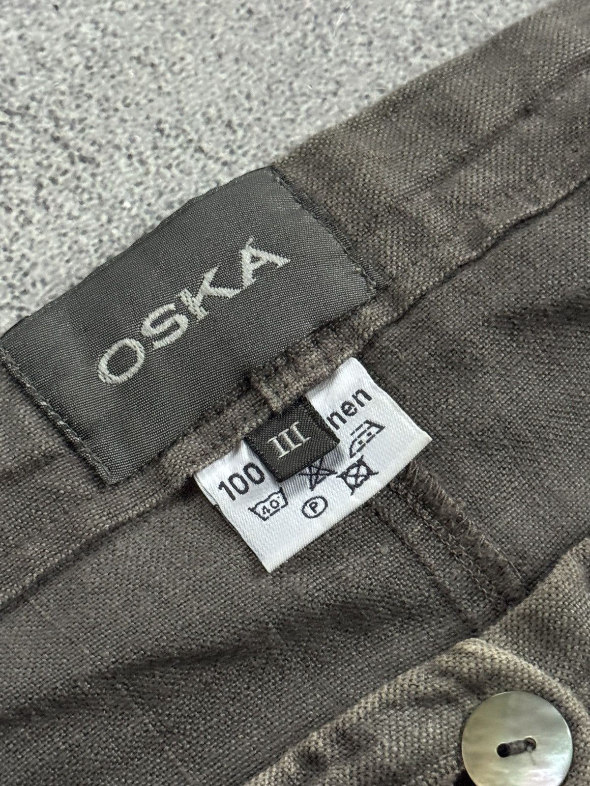 OSKA Oska III size linen avantgarde long relaxed skirt Size 28" / US 6 / IT 42 - 5 Thumbnail