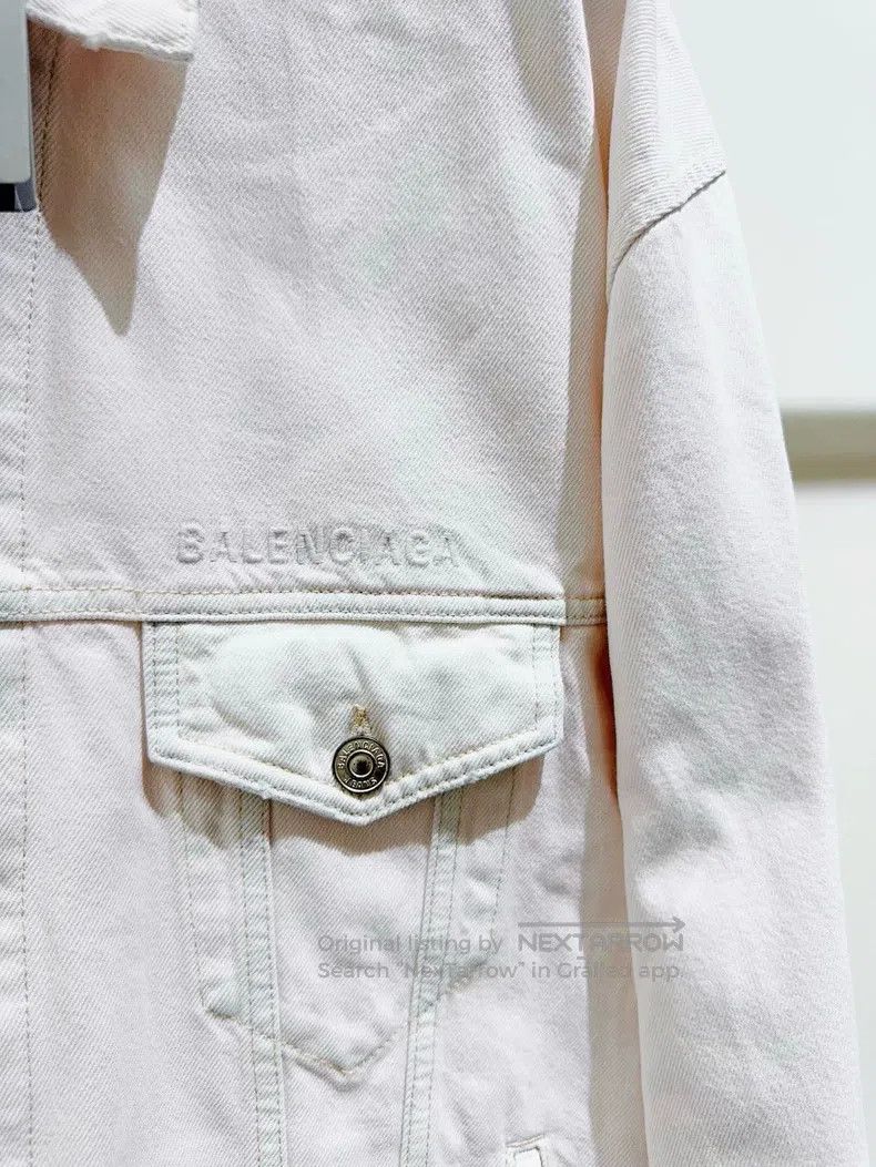 Balenciaga Balenciaga Denim Jacket Size US XS / EU 42 / 0 - 2 Thumbnail