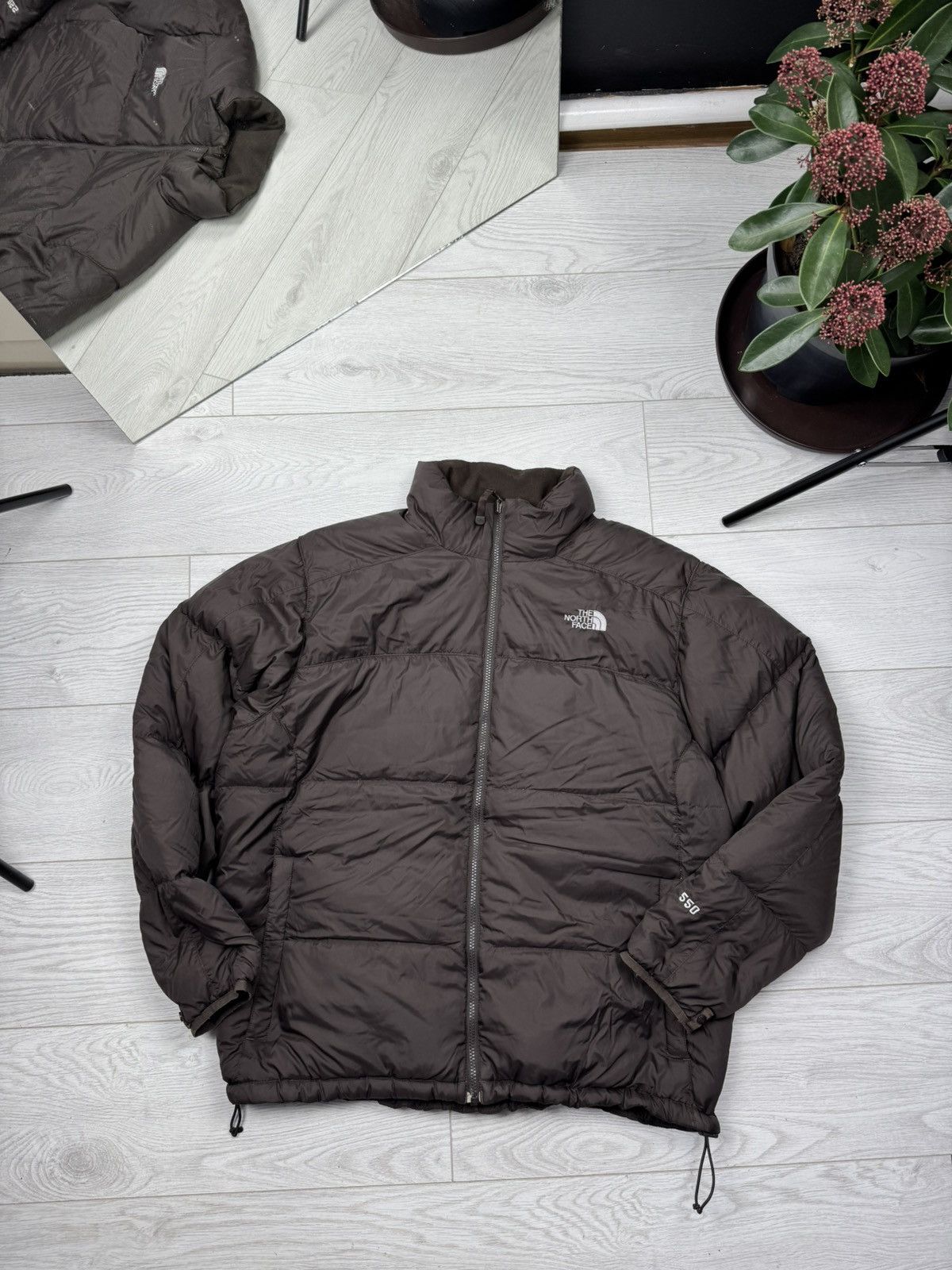 Vintage The North Face Down Brown Puffer 550