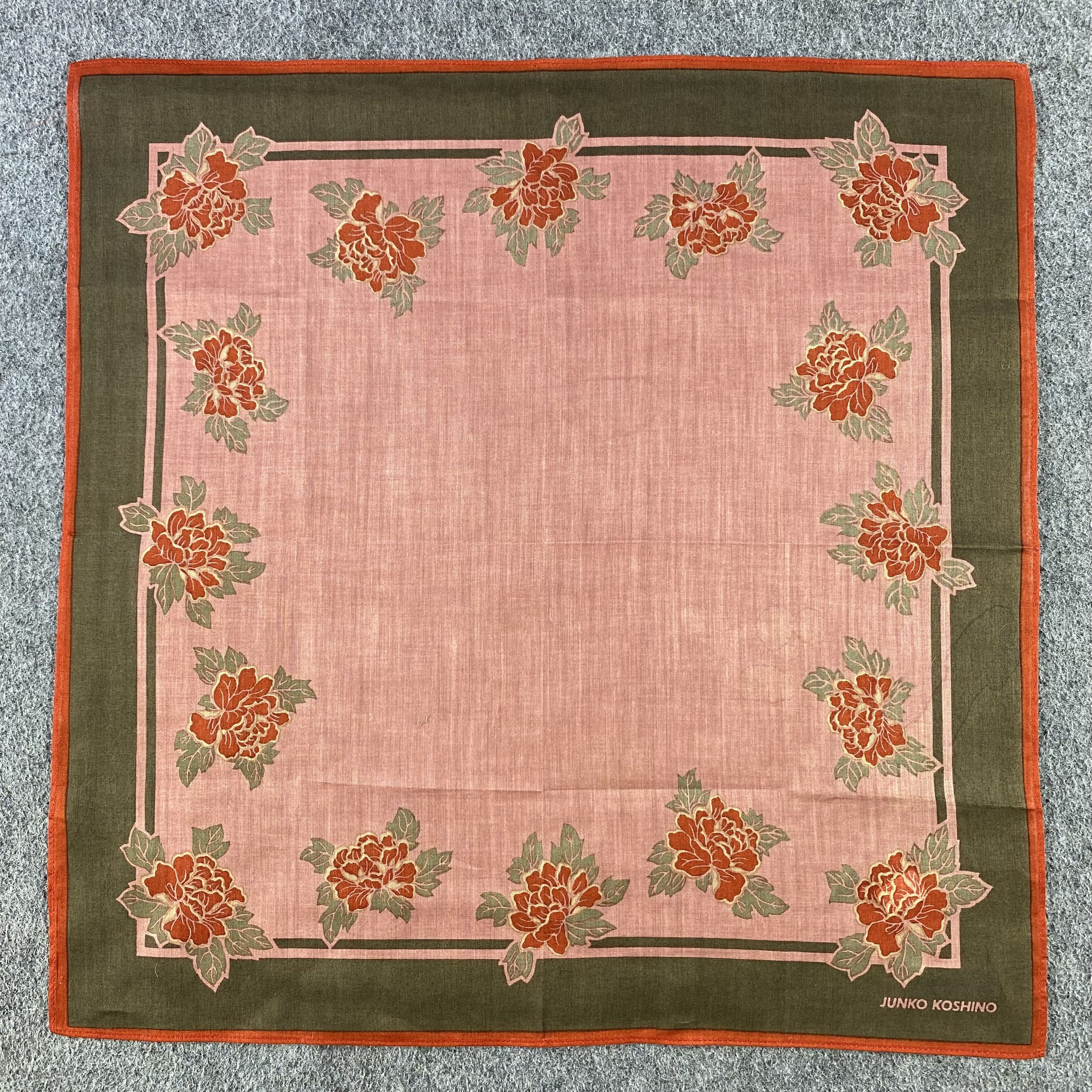 Mr. Junko Junko Koshino Handkerchief/Neckerchief/Bandana HC585 Size ONE SIZE - 1 Thumbnail