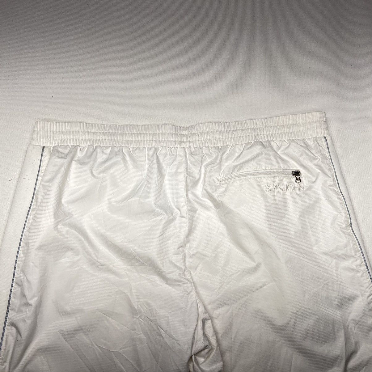 Sean John Sean John Pants White Drawstring Baggy Track 3M Y2K Retro Size US 36 / EU 52 - 15 Thumbnail