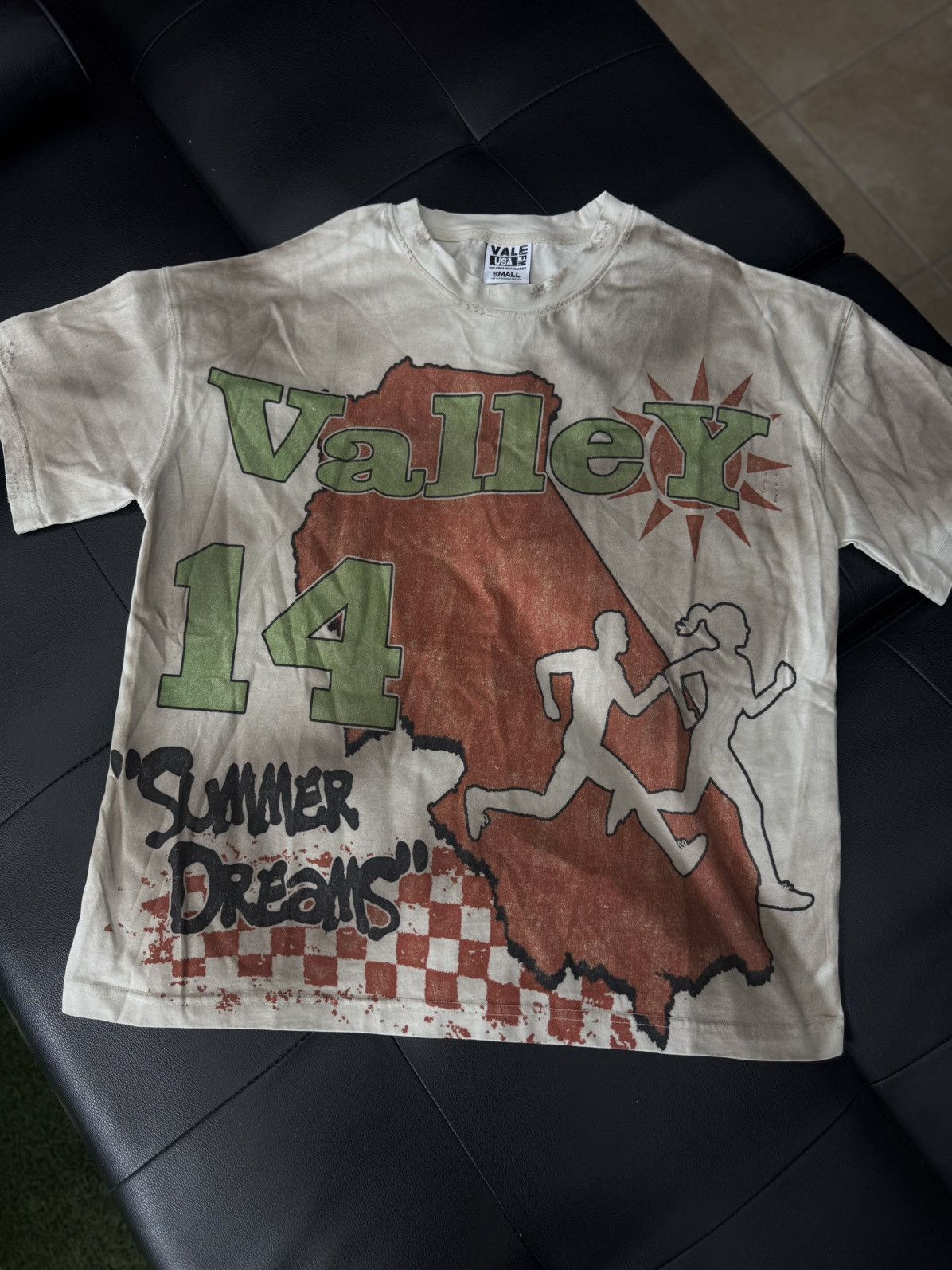 Vale Valley White “Summer Dreams” Tee Size S (NEW) Size US S / EU 44-46 / 1 - 1 Thumbnail