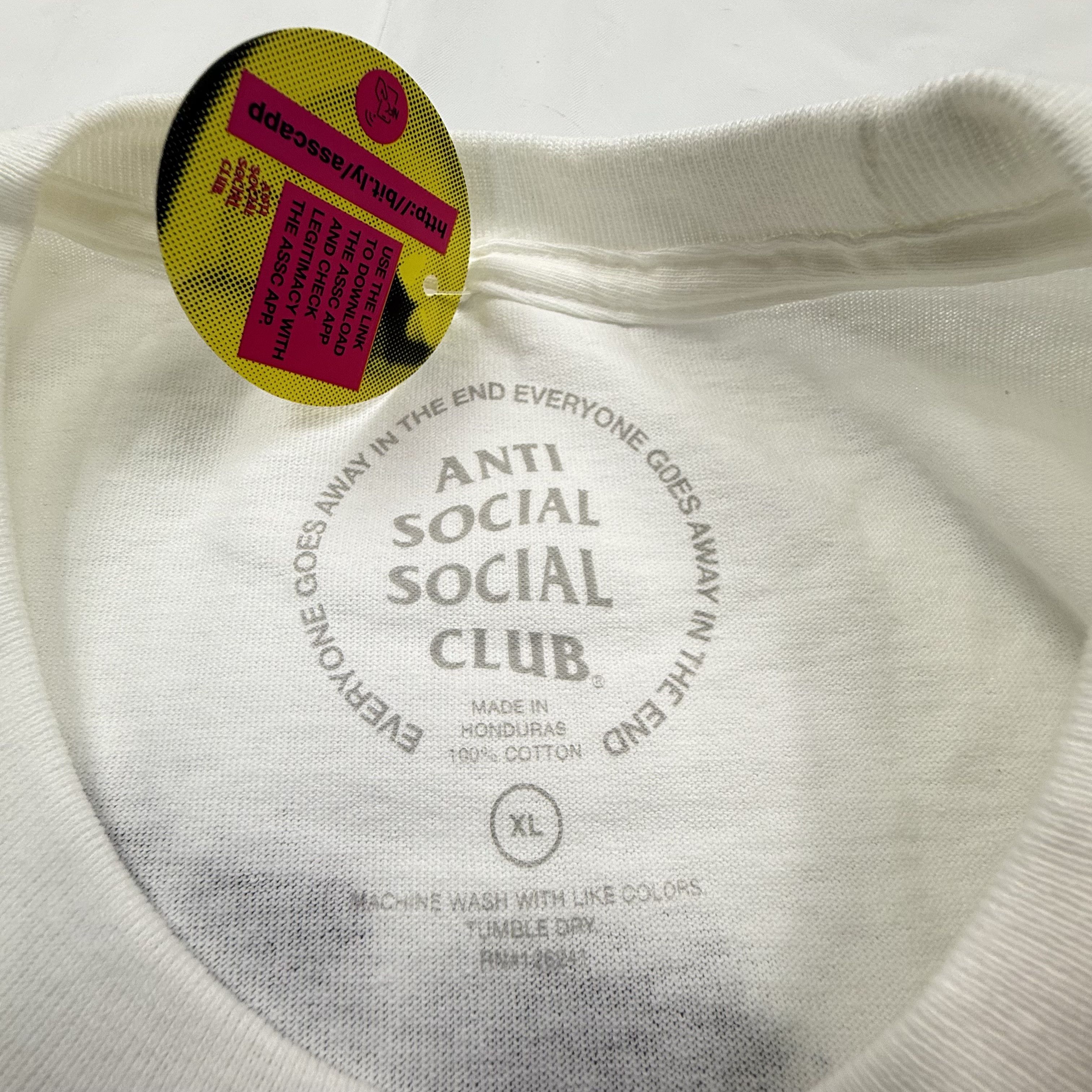Anti Social Social Club Anti Social Social Club Burn It Down Spray Paint Tee XL NEW Size US XL / EU 56 / 4 - 5 Thumbnail