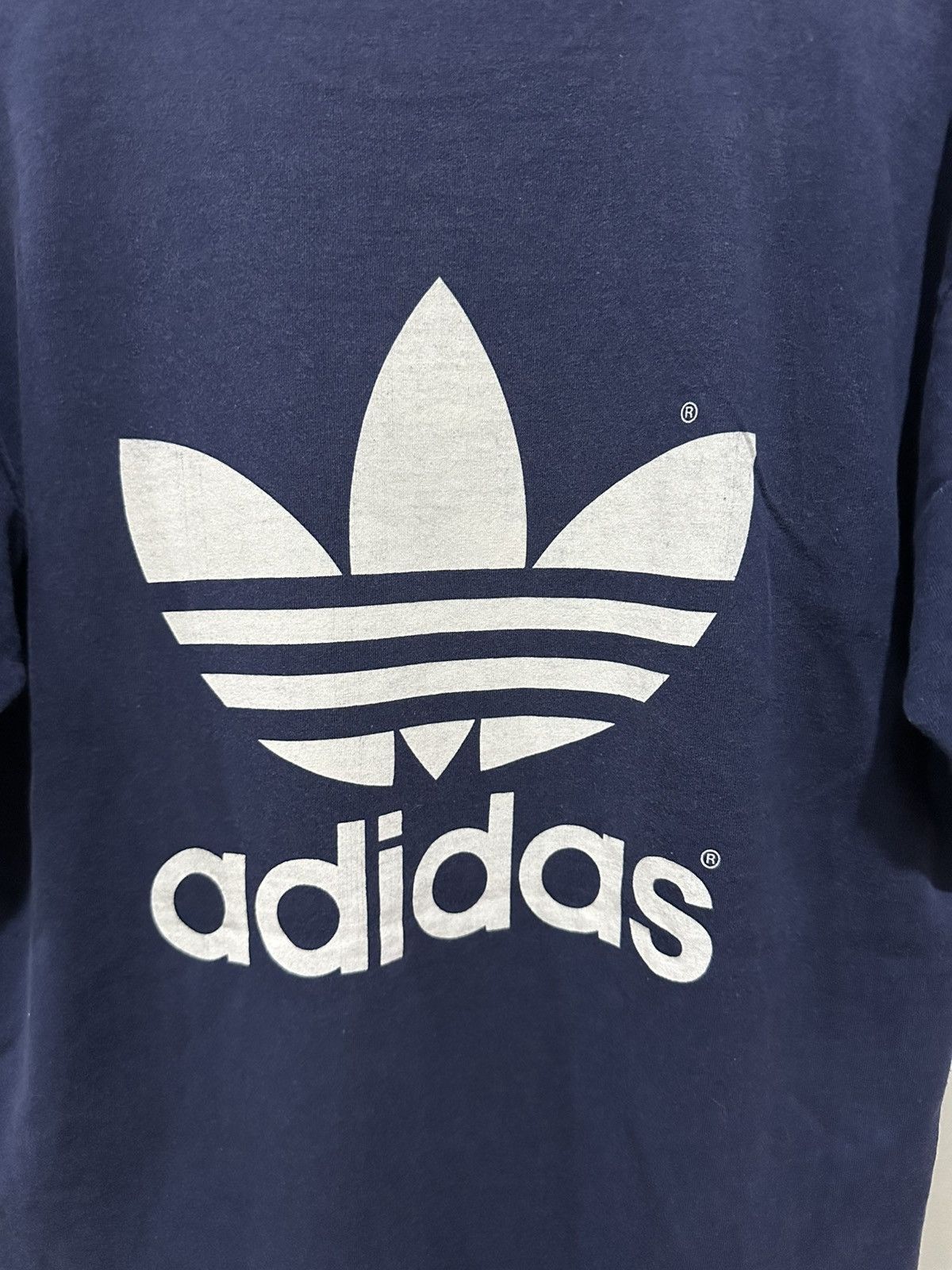 Adidas Adidas Big Logo x Tshirt Size US M / EU 48-50 / 2 - 5 Thumbnail
