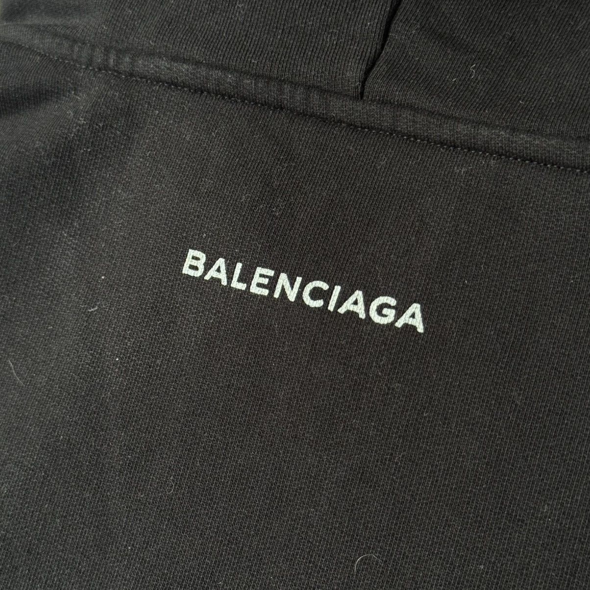 Balenciaga AW17 Balenciaga Paris Tourist Souvenir Hoodie Grey Size US L / EU 52-54 / 3 - 5 Thumbnail