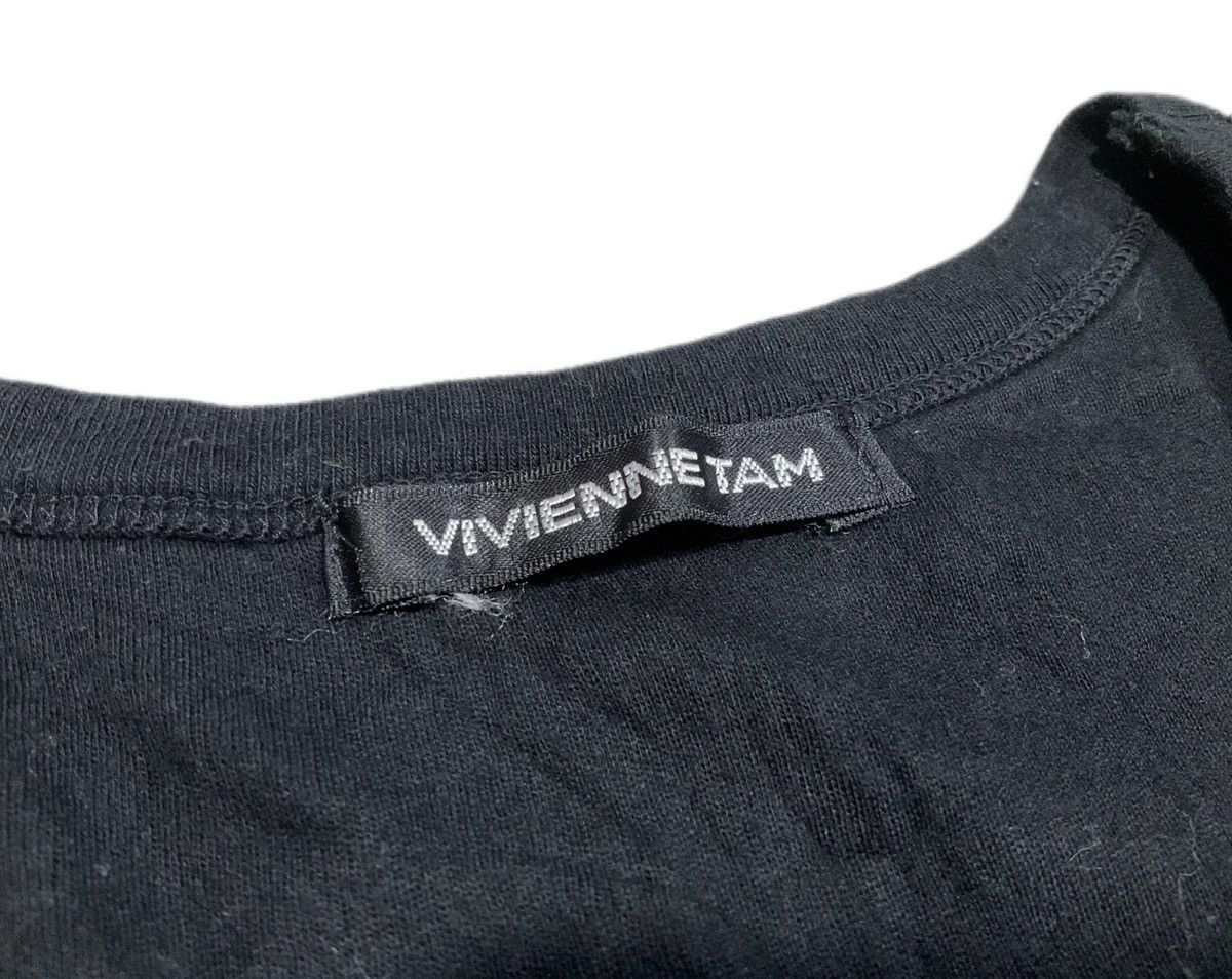 Designer × Japanese Brand 🔥Vintage Vivienne Tam Tank Top Dragon Necklace Embroidered Size US XS / EU 42 / 0 - 5 Thumbnail