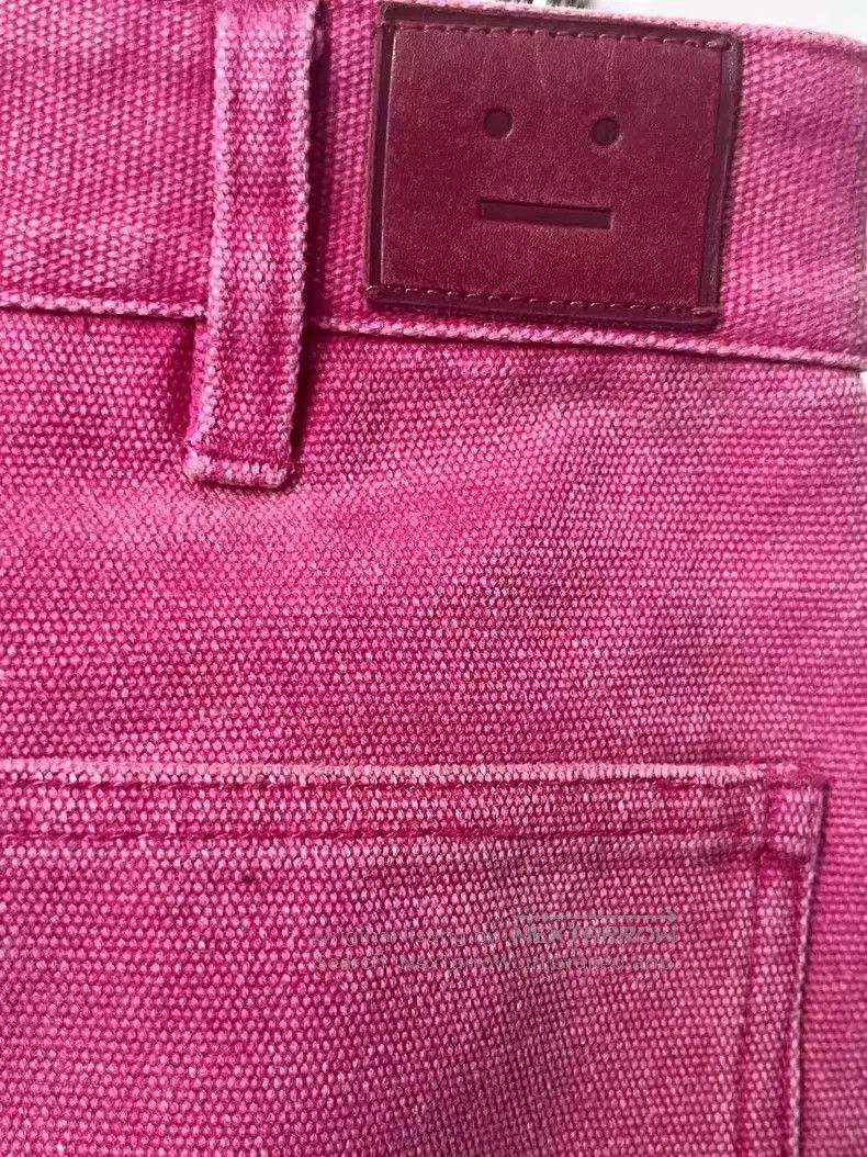 Acne Studios Acne Studios size S Solid Color Straight Canvas Casual Pant Size US 26 / EU 42 - 3 Thumbnail