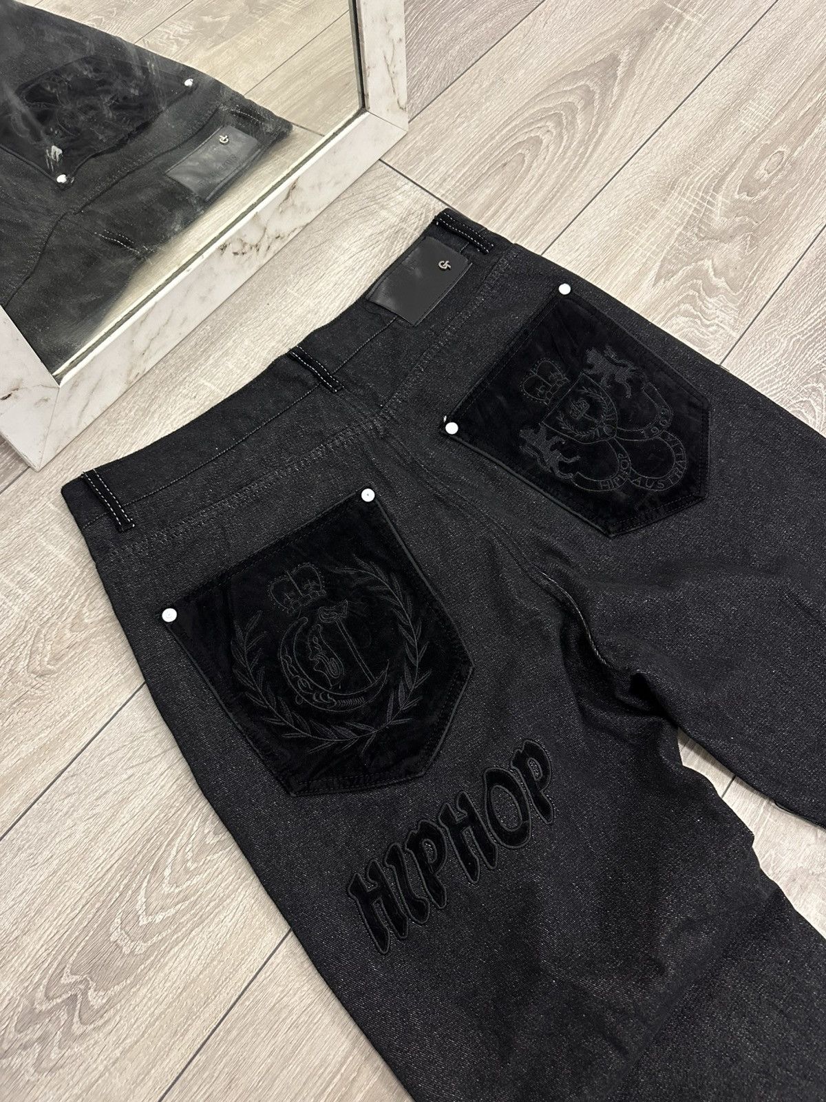 Hysteric Glamour Baggy Wide Hip Hop Rap Jeans Size US 32 / EU 48 - 6 Thumbnail